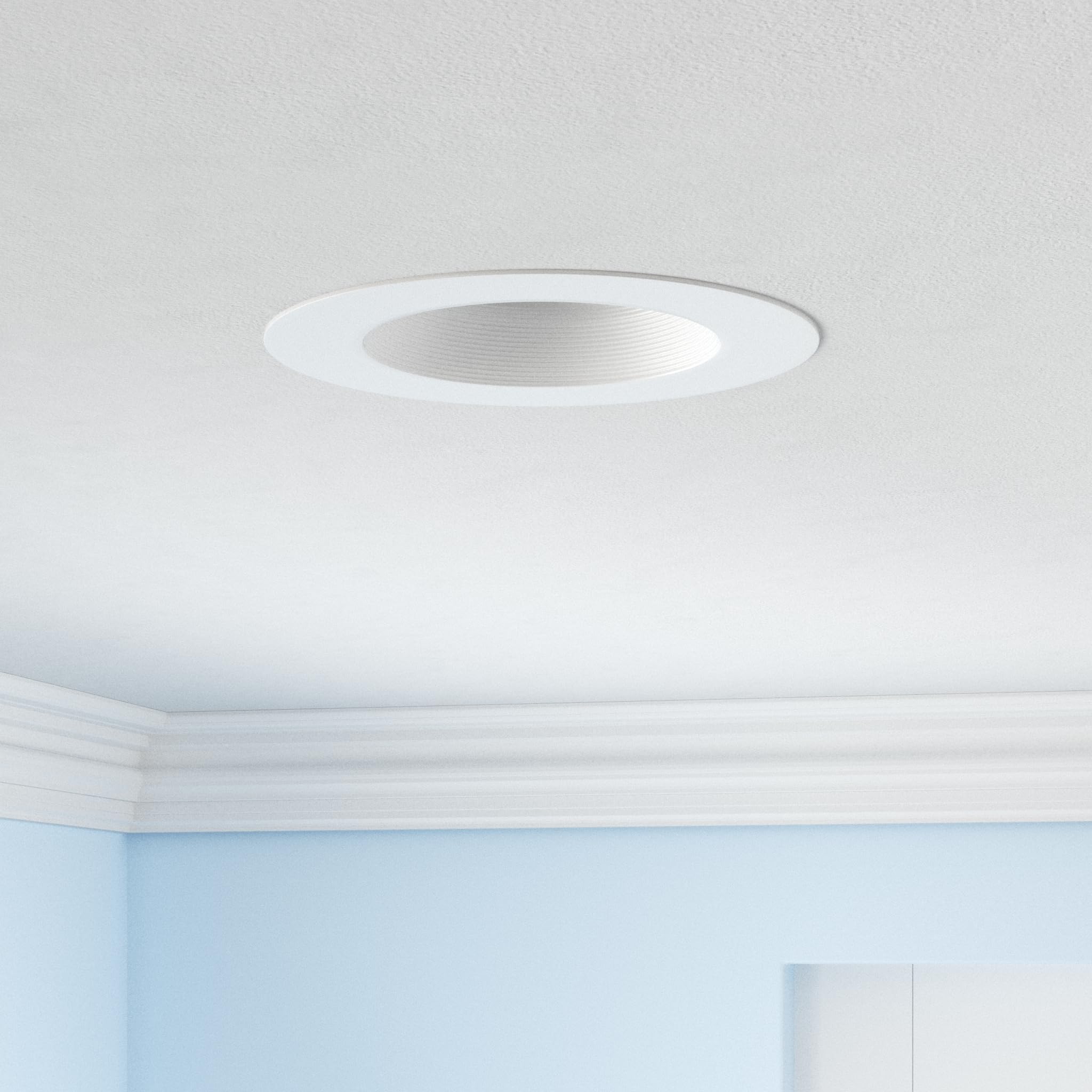 Sunco Lighting 16 Pack 5/6 Inch Led Can Lights Retrofit Recessed Lighting, Selectable 2700K/3000K/3500K/4000K/5000K Dimmable, Baffle Trim, 13W=75W, 965 Lm, Replacement Conversion Kit, Ul Energy Star