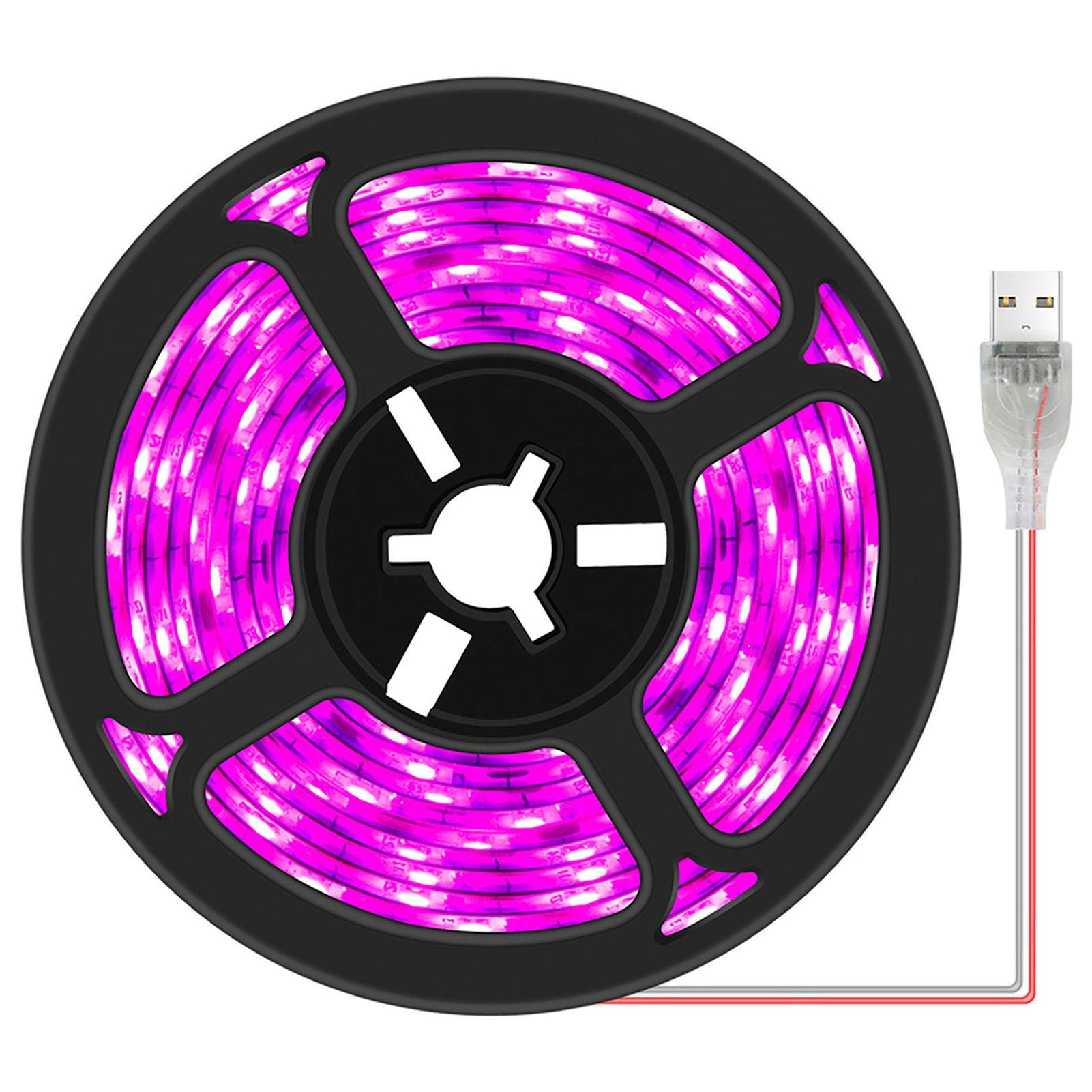 Plant Grow Light Band 2835 SMD IP66 Waterproof Full Spectrum LED Light for Indoor Plants  Greenhouse  Aquarium  Garden  Flowers  Veg - USB Interface