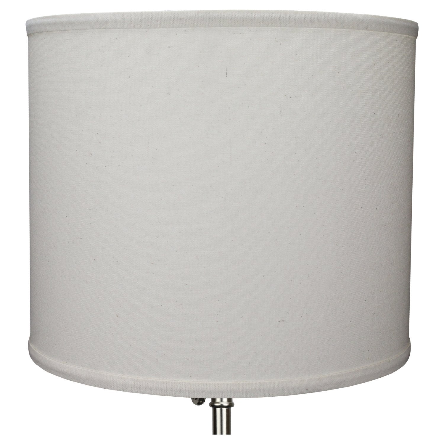 Fenchelshades.Com 14&quot; Top Diameter X 14&quot; Bottom Diameter 12&quot; Height Cylinder Drum Lampshade Usa Made (Linen Beige Homespun)