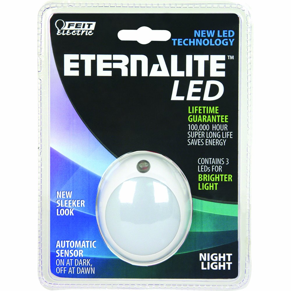Feit Electric Nl4/Led Eternalite 3-Led Modern Night Light With Sensor