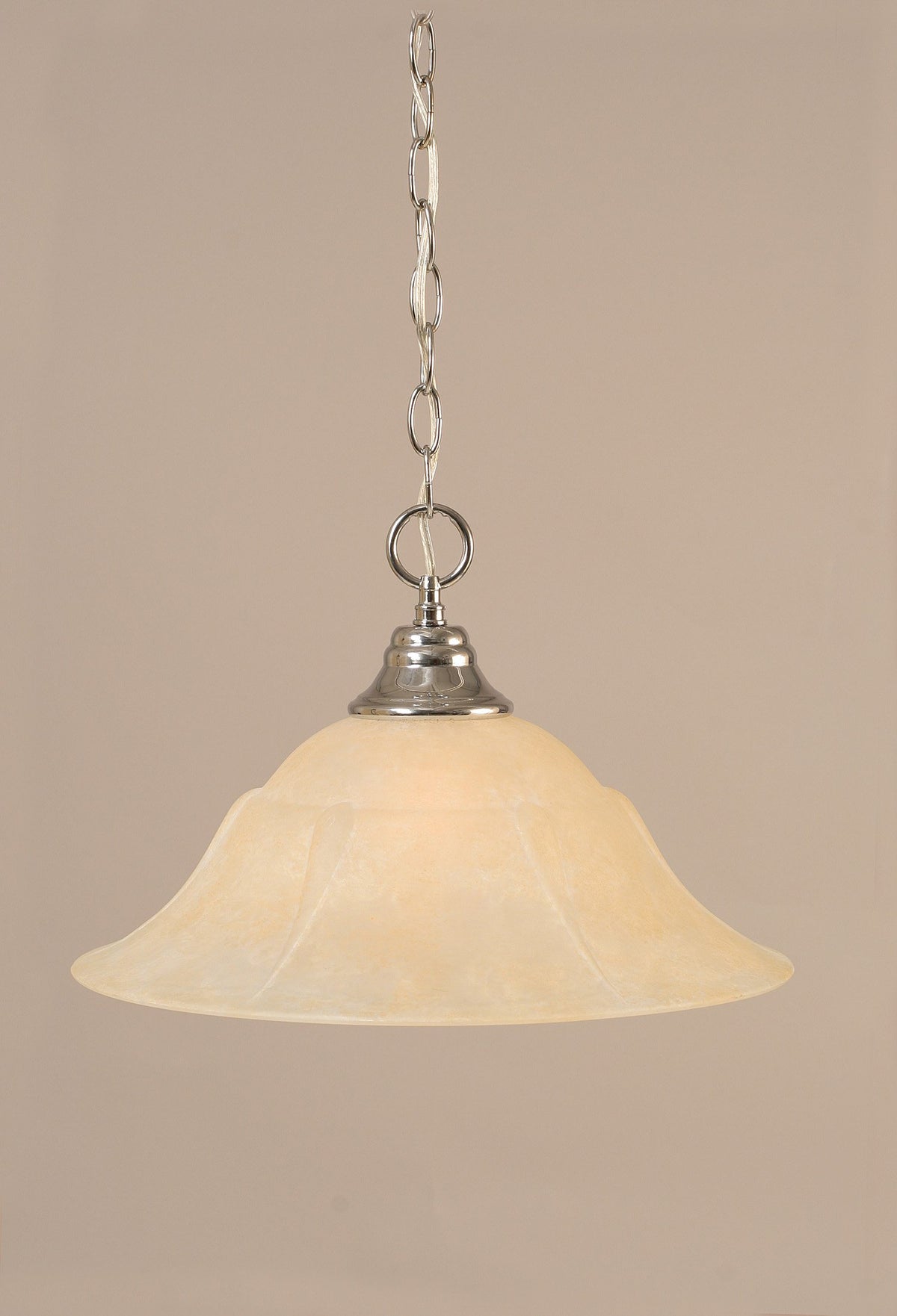 Toltec Lighting 1 Light Pendant In Chrome (10-Ch-53613)
