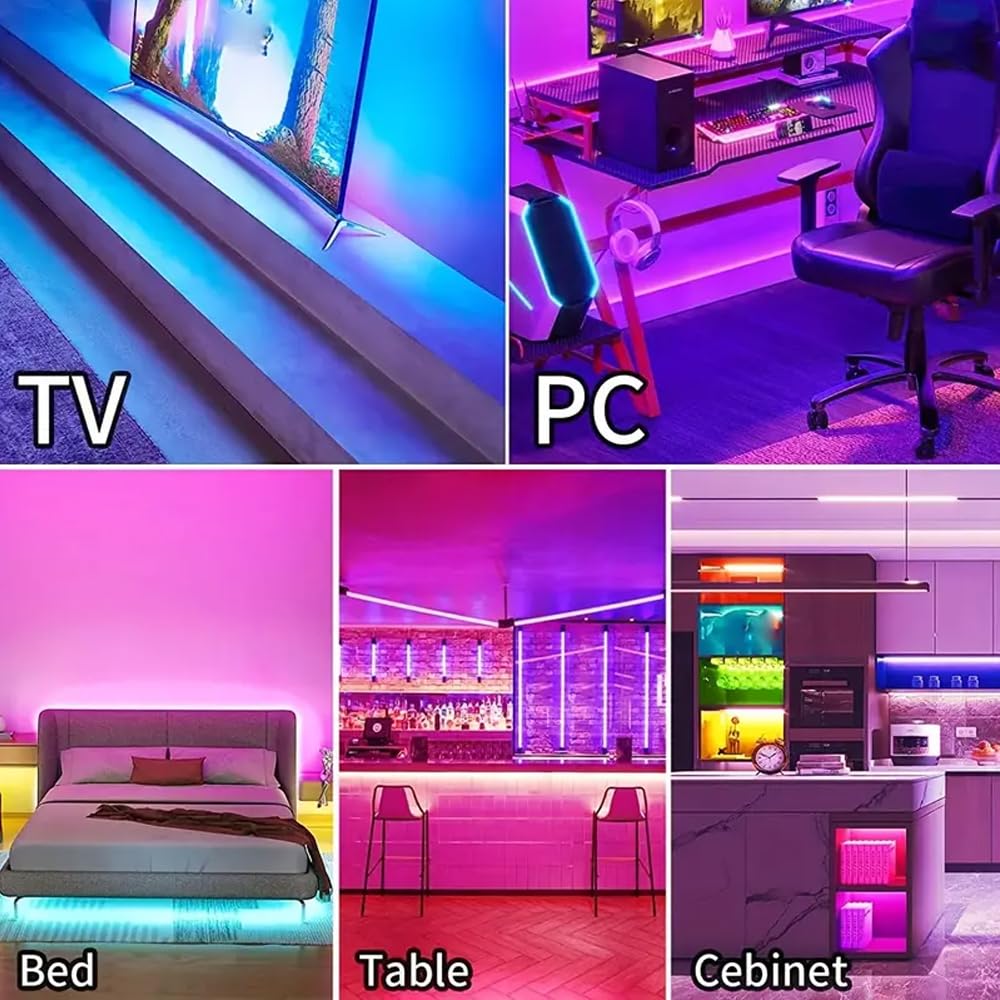 Zslaifu Cob Led Strip Lights Rgb 6.56Ft, 5V Dimmable Led Light Strip, Flexible Usb Led Strip For Cabinet, Tv Backlighting, Bedro