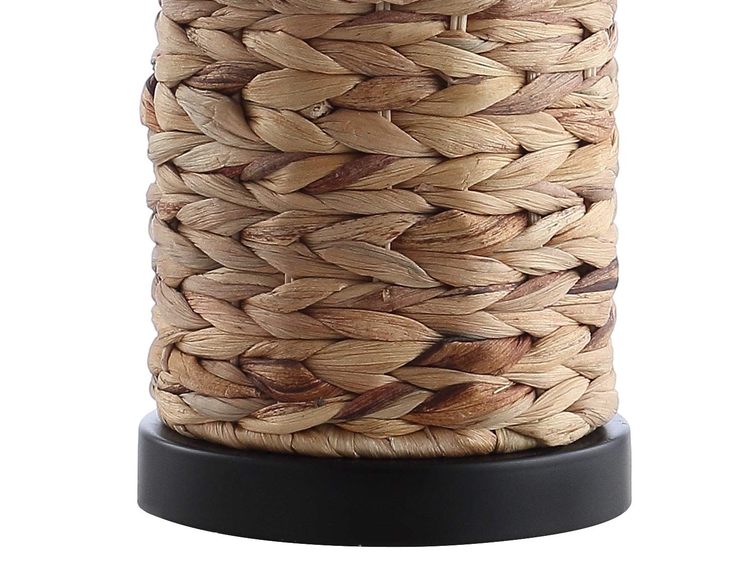 JONATHAN Y Set of 2 Table Lamps Elicia 25in Sea Grass LED Natural Model JYL6502A-SET2 for Bedroom, Living Room, Office