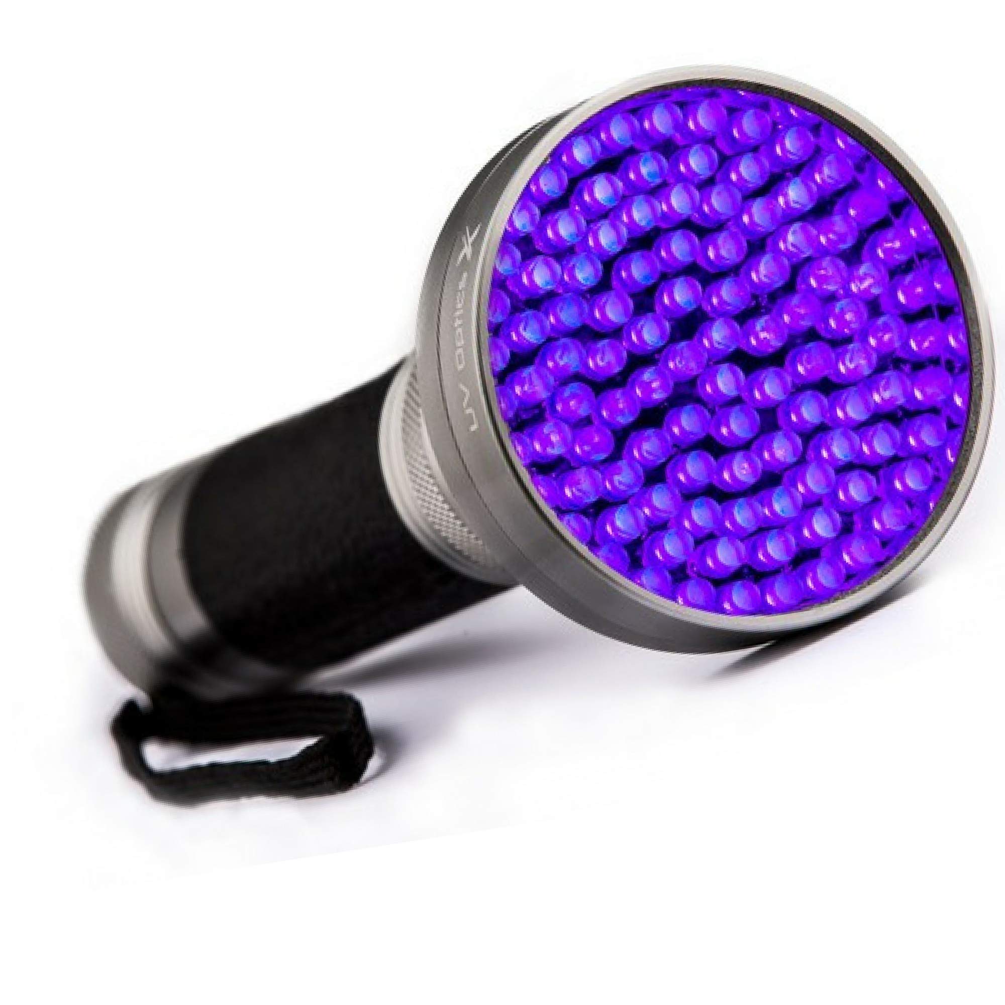 UV Optics LED Ultraviolet Black Light Flashlight for Detecting Insects, Stains & Leaks, Aluminum Construction