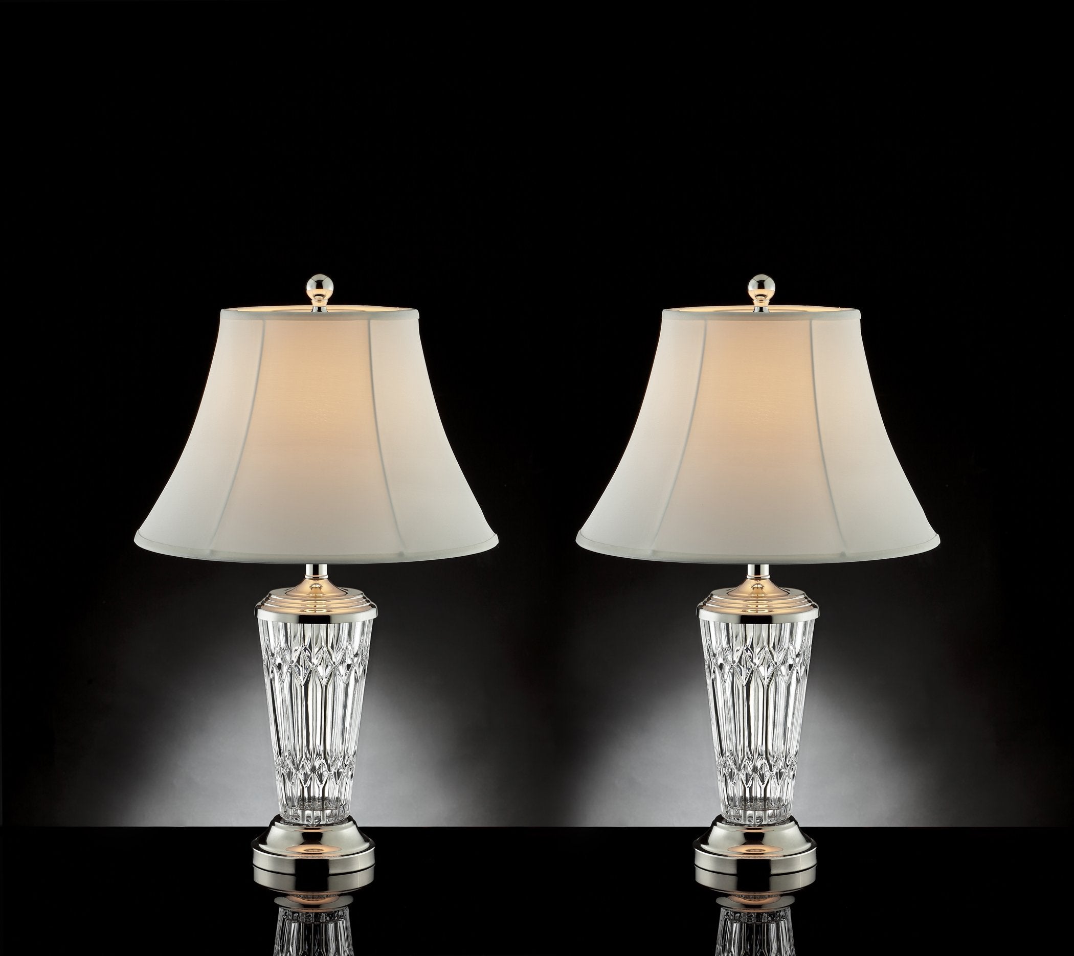 OK Lighting OK-5719-21 26.5 H Portia Table Lamp Set