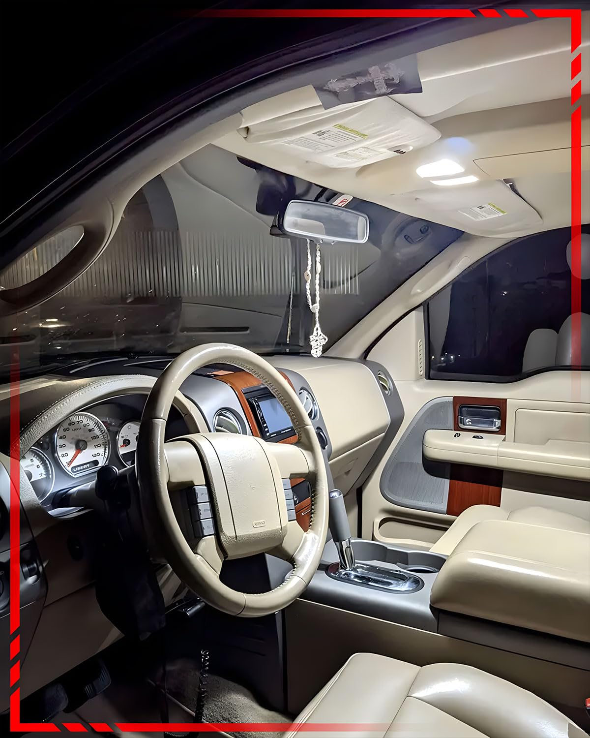 WLTATBUA LED Interior Light Kit for Nissan Frontier 2005-2022, 6000K White License Plate Bulbs, Model ZY-NISSAN-Frontier-0520