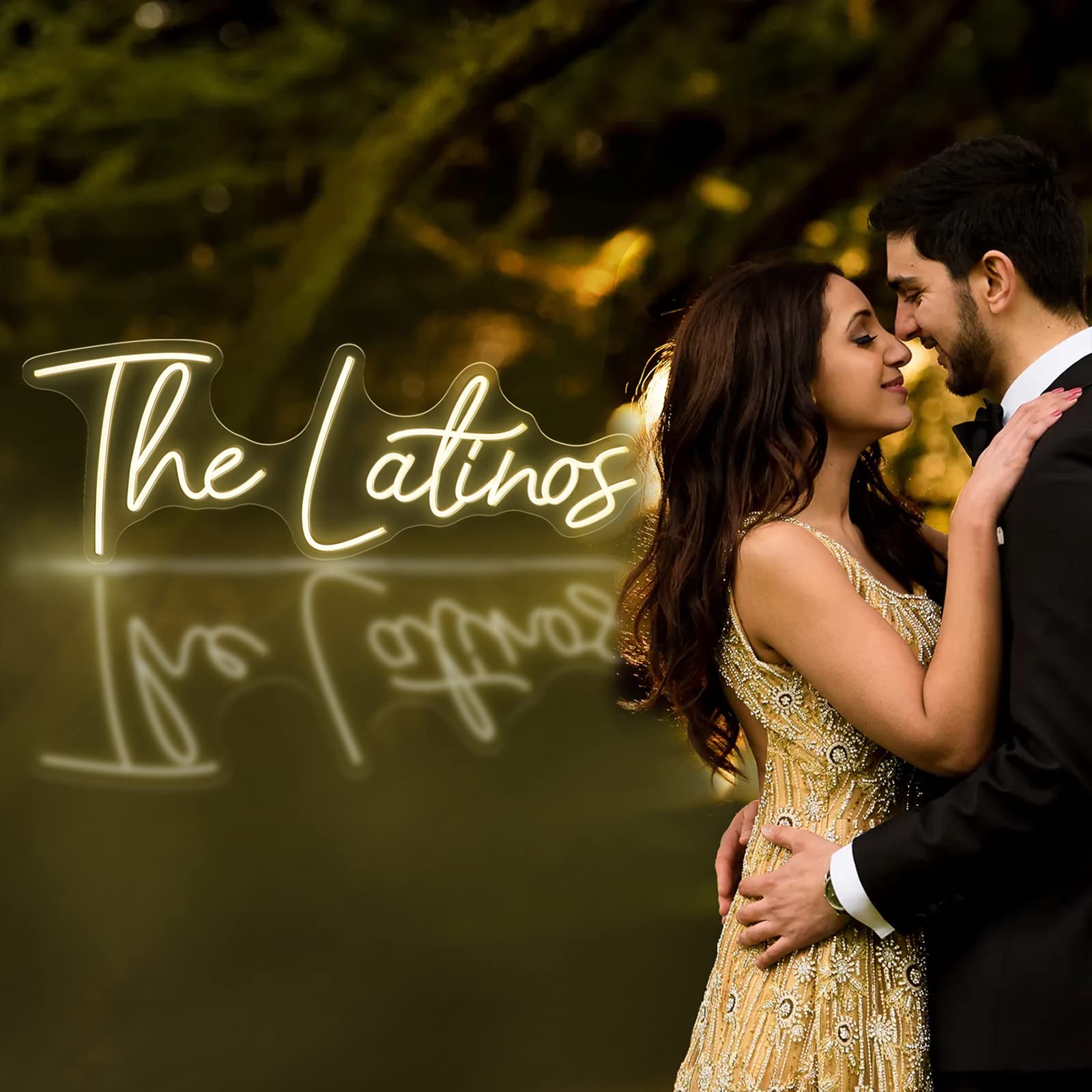 Ibaynawi Custom Neon Signs, Personalized Neon Sign For Wall Decor, Neon Sign Customizable For Bedroom, Wedding, Birthday Party