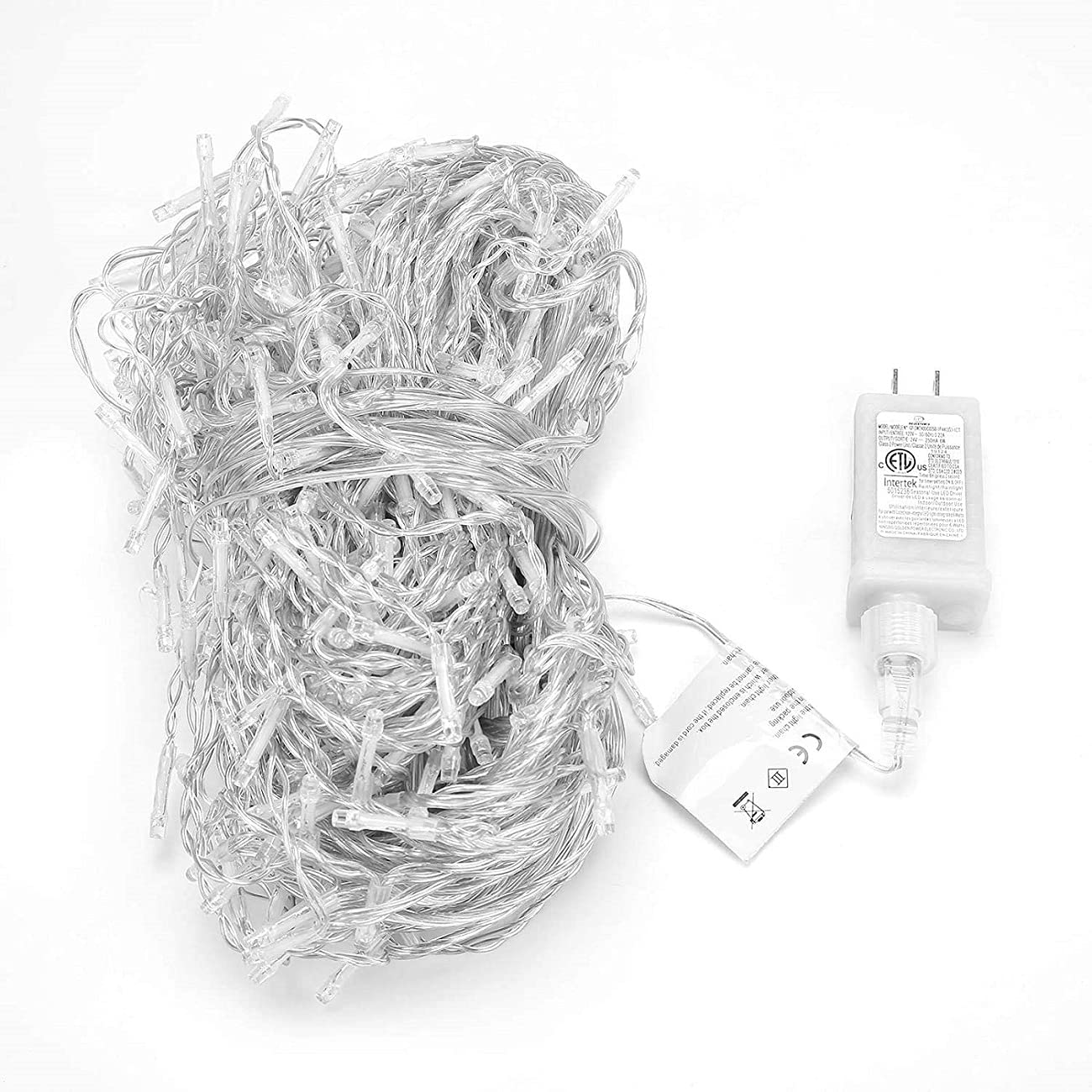 Dopheuor Icicle Fairy Lights 400Led 32.8Ft 75Drops 8 Modes Waterproof String Lights For Outdoor Eaves Curtain Christmas Trees Pa