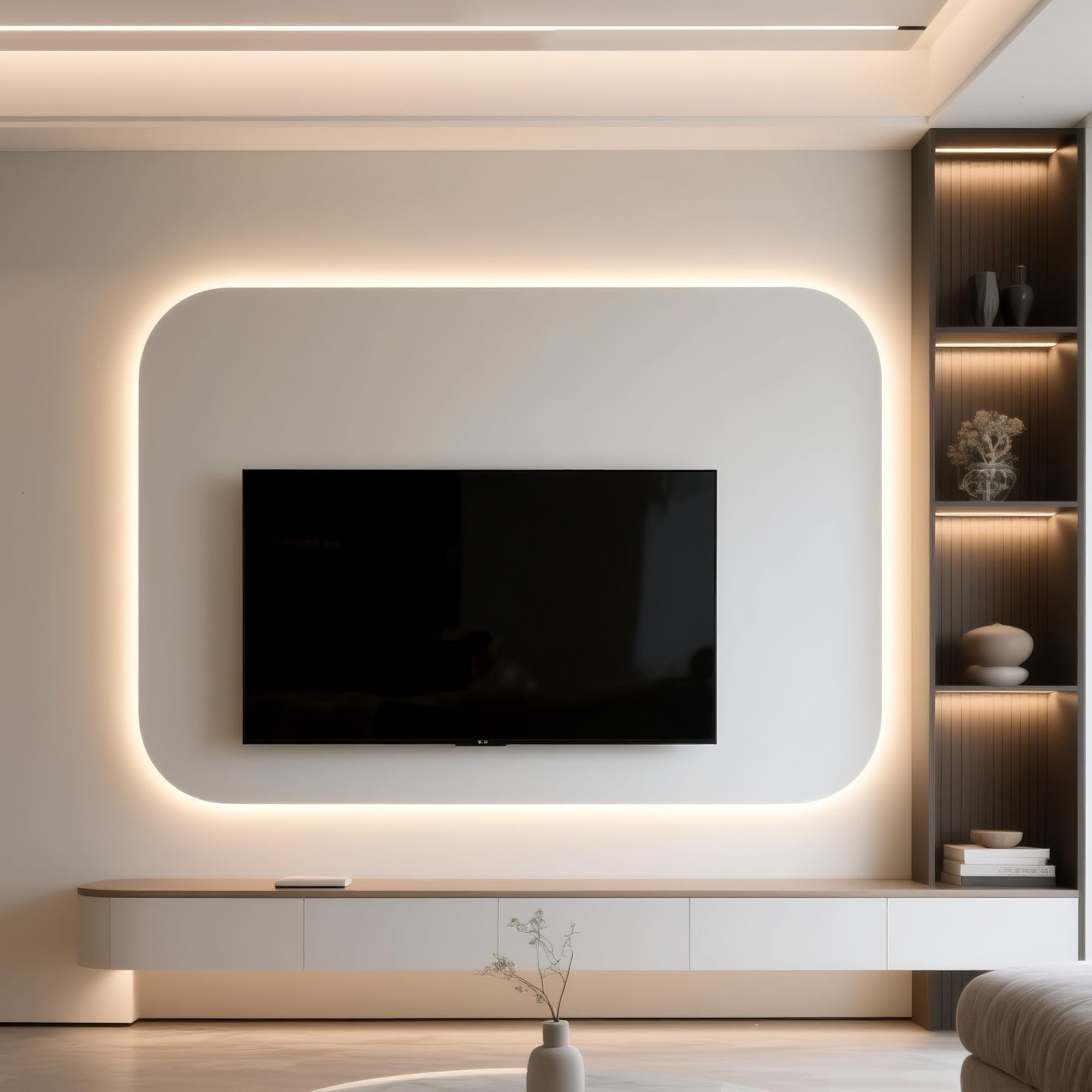 Pandery COB LED Strip Lights, 32.8FT Dimmable, 2700K Warm White, Flexible FPC Material, Model PD-COB-24V