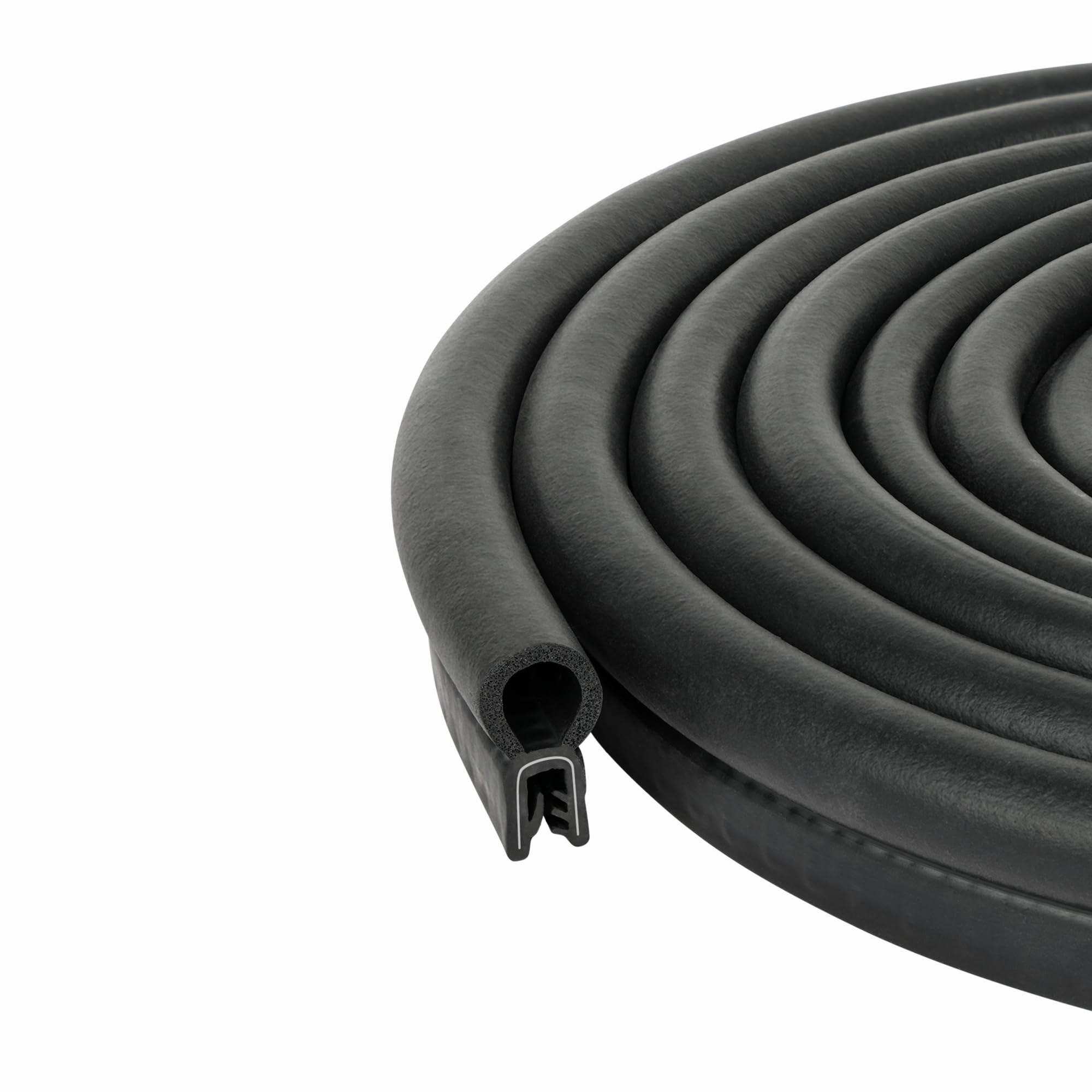 Vertical Bulb Trim Seal Bulb Diameter: 0.55 Flange Size: 0.039 To 0.14 (13 Feet)