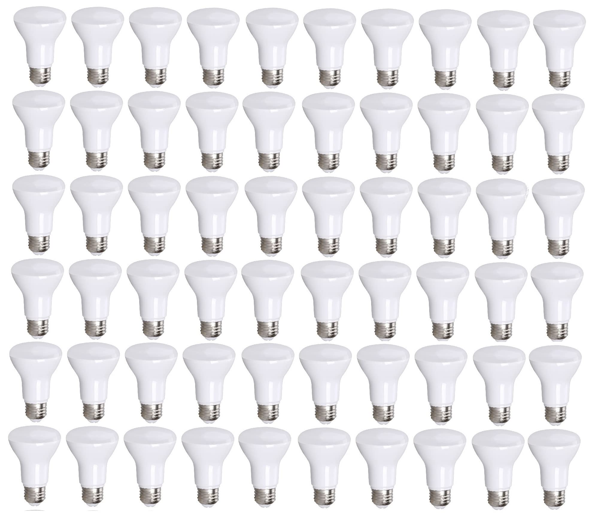 Bioluz Led 60 Pack 90 Cri Br20 Led Bulb 6W=50W 2700K Warm White Dimmable 540 Lumen Outdoor/Indoor Flood Light Ul-Listed Cec Titl