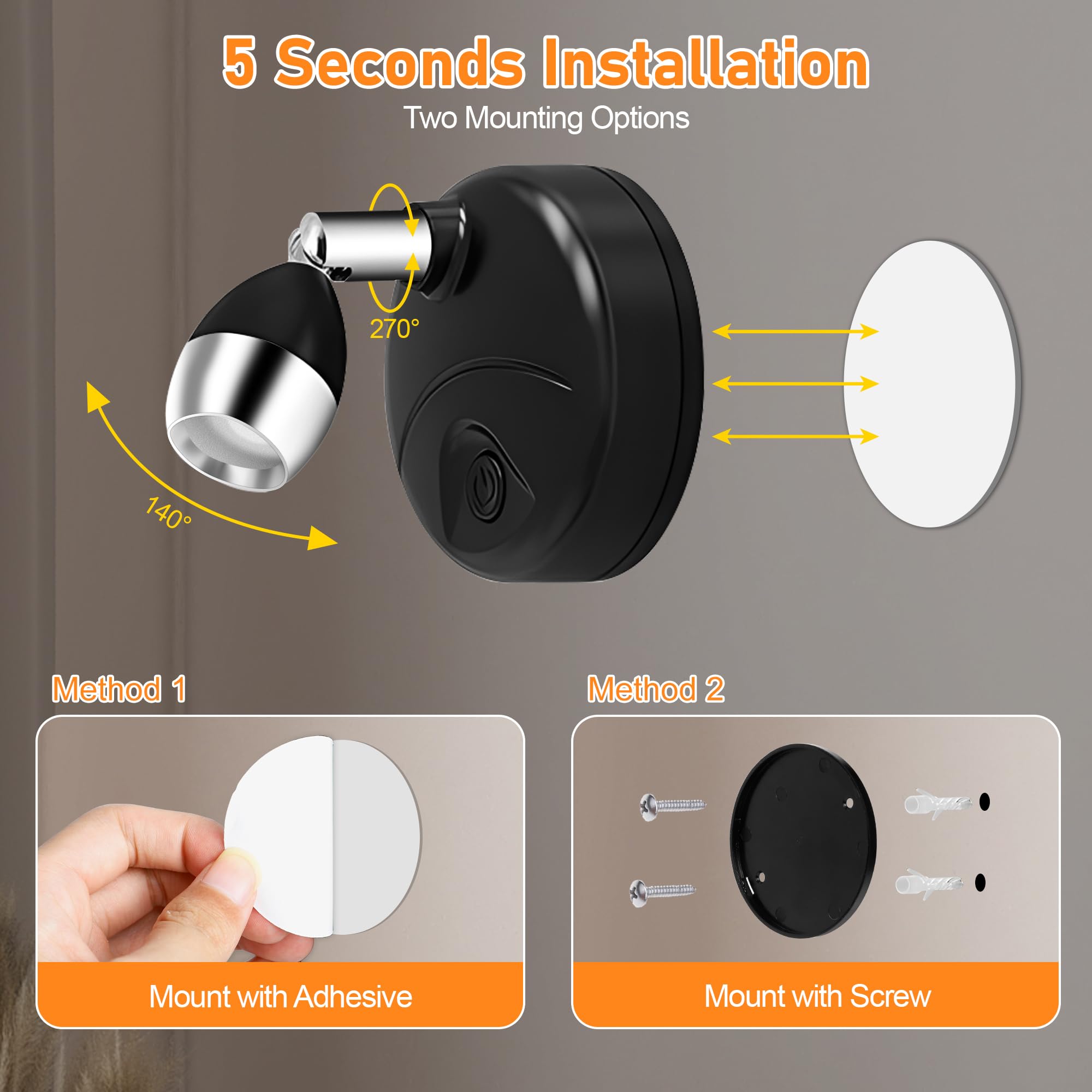 4 Pack Wireless Led Spotlights Indoor, Plant Battery Operated Tree Lights, Uplighting Picture Light With Remote, Accent Lights F