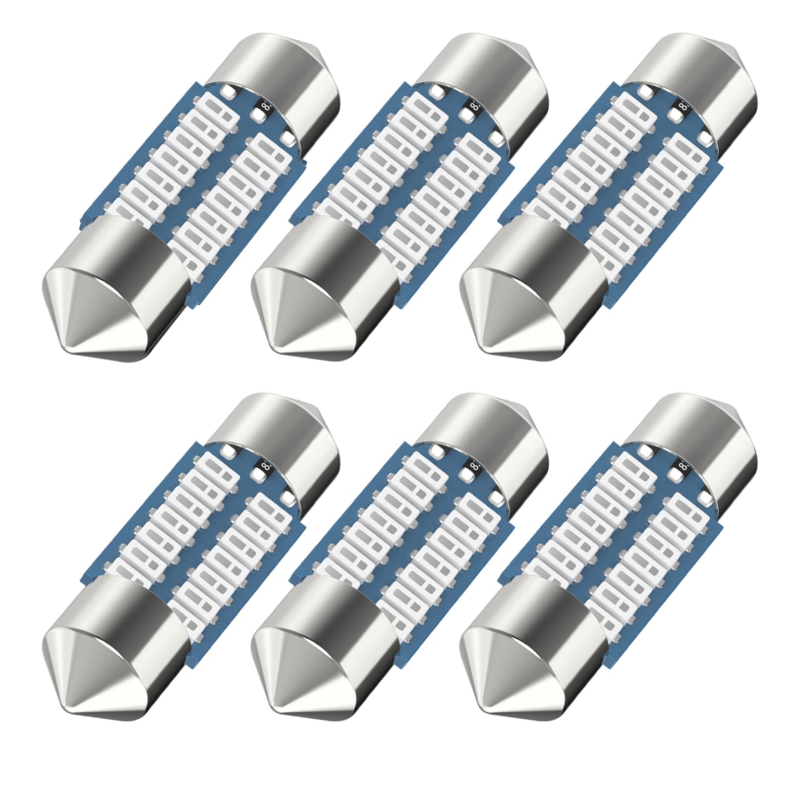 Serundo Auto De3175 Led Car Bulb 31Mm 1.22In Led Festoon Bulb, De3021 De3022 De3023 6428 6430 7065 Used For Car Map Dome Light E
