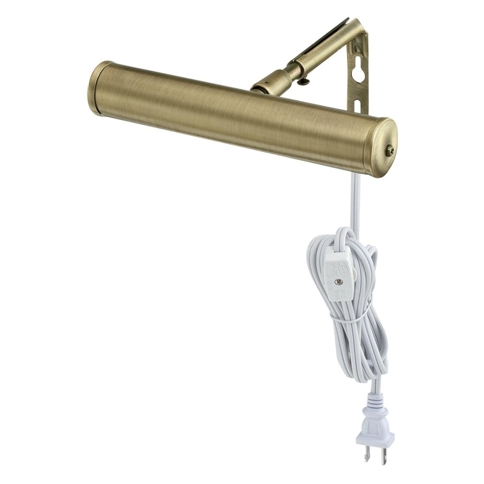 Westinghouse 7505200 Picture Light, 7-Inch, Antique Brass, Single, Brass Material