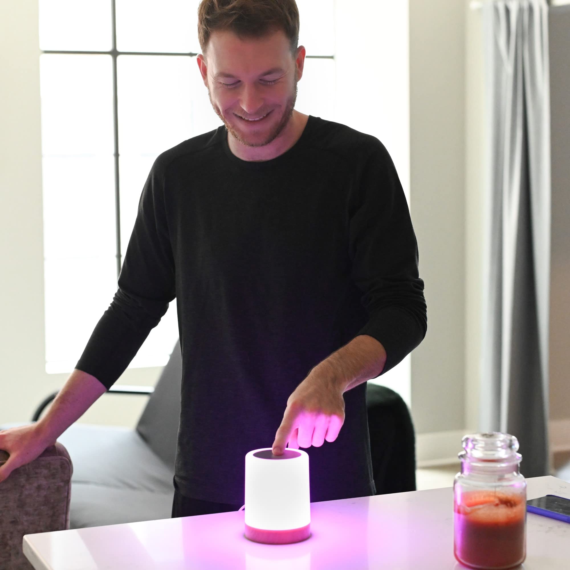 Friendship Lamps By Luvlink - No Subscription Wifi Touch Lamp For Long Distance Relationships  Couples  Friends & Family - Gift Ready (Set Of Three)