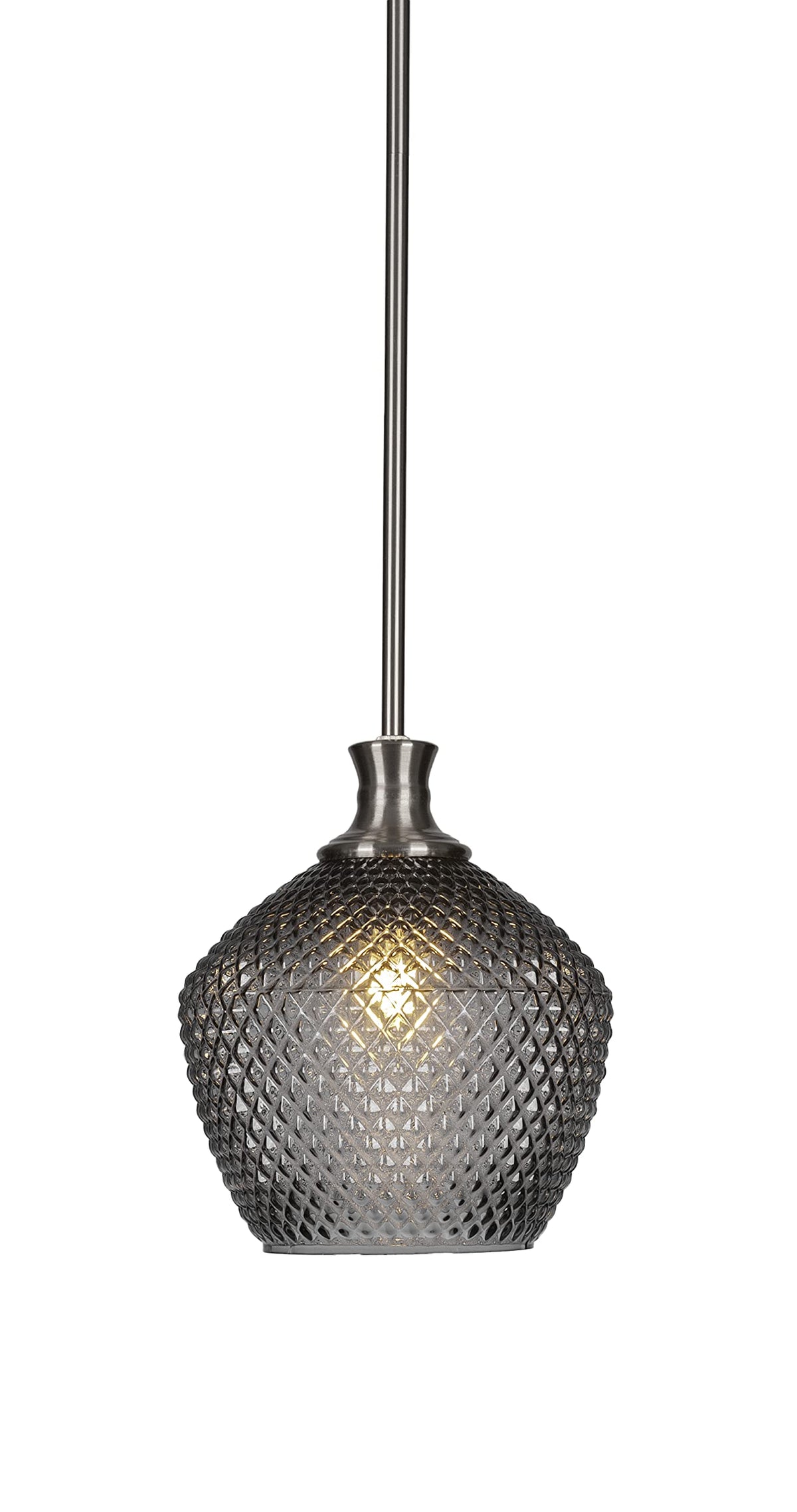 Zola 1 Light Pendant in Brushed Nickel (76-BN-4922)