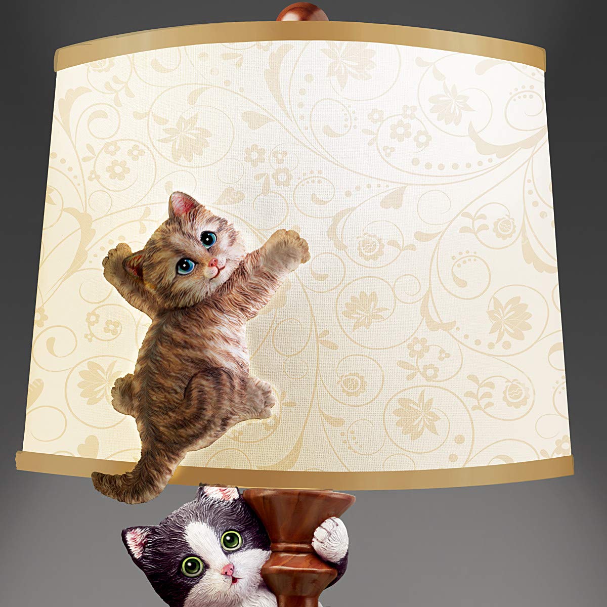 Cat-Tastrophe Fully Sculpted Table Lamp
