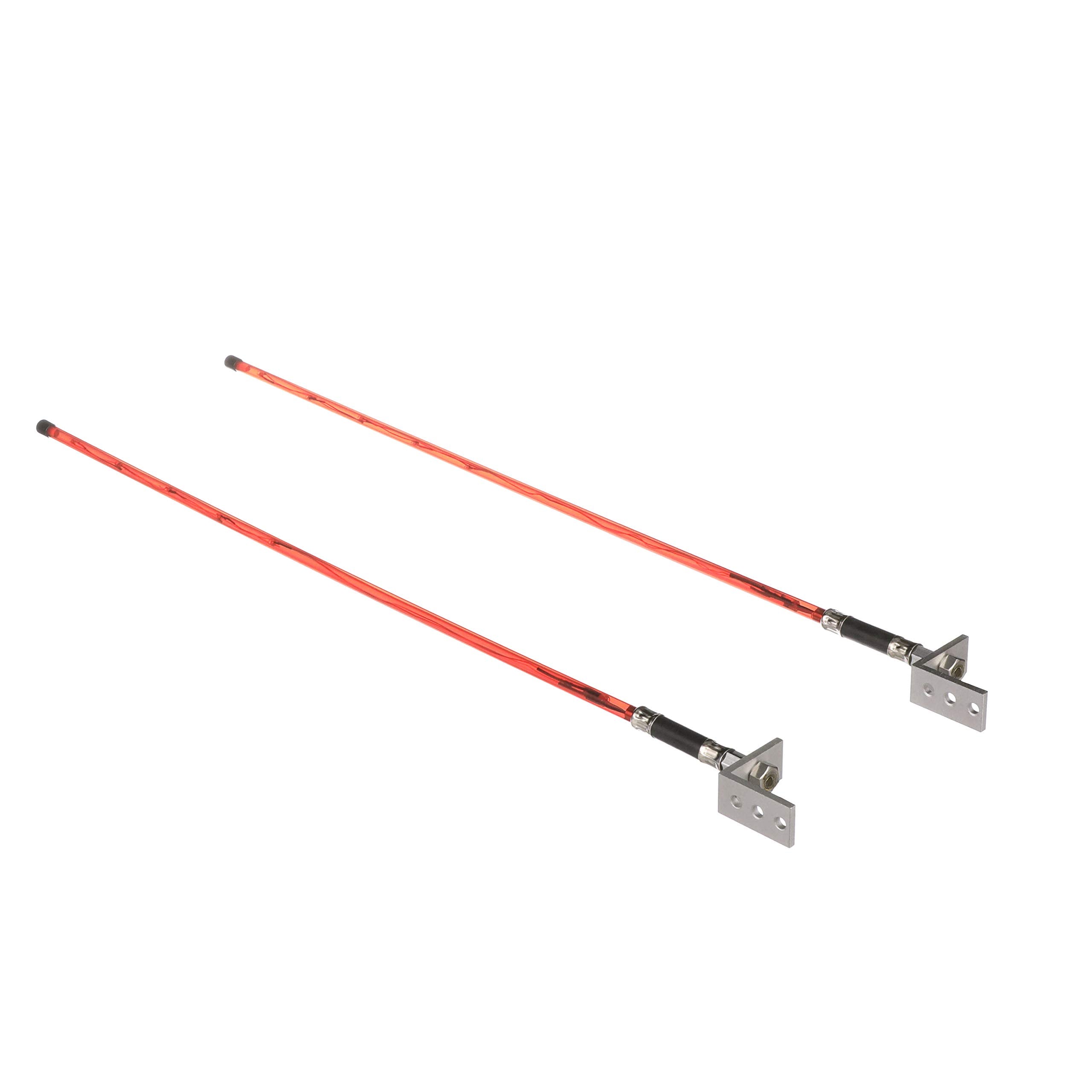 Attwood 14066-7 Trailer Guide Lights, Aid In Trailer Backing, Waterproof Red Led Lights, 51 Inches L X ¼-Inch Diameter