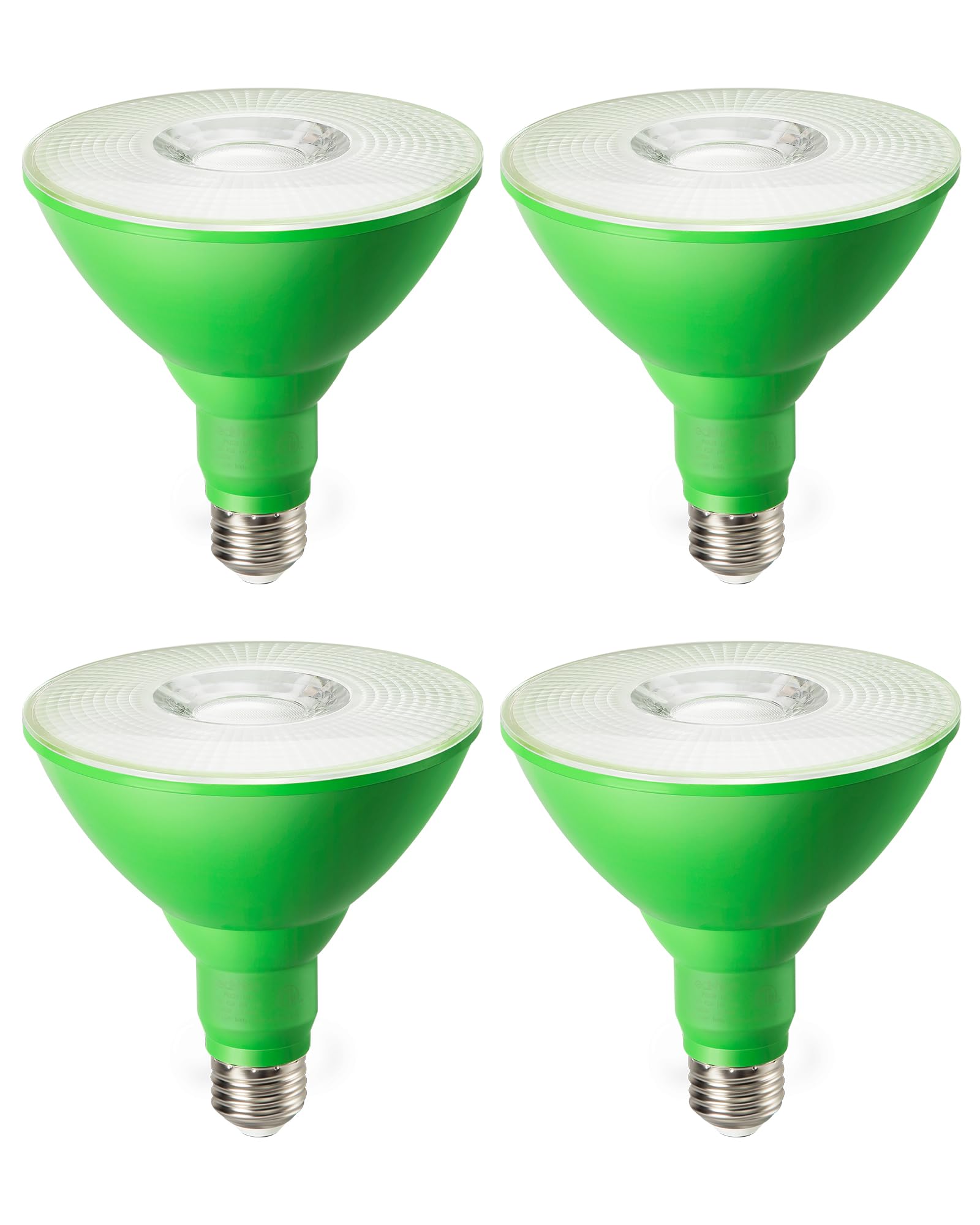 Edishine Par38 Green Led Flood Light Bulbs Outdoor For St. Patrick'S Day/Easter, Dimmable Green Led Light Bulb, 18W(120W Equival