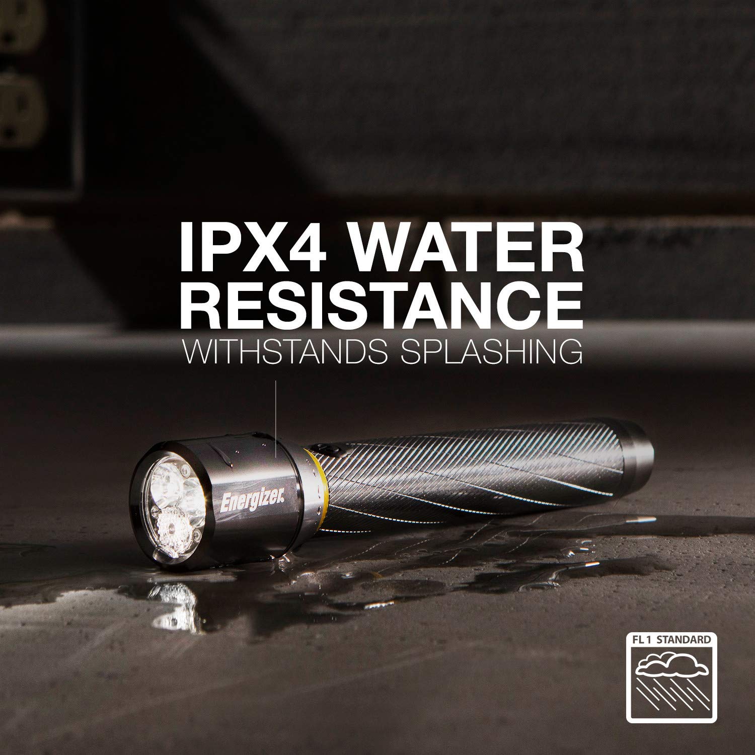 Energizer Led Flashlight, Super Bright Flashlight For Camping And Power Outages, Flash Light With Aa Batteries Included , Pack O