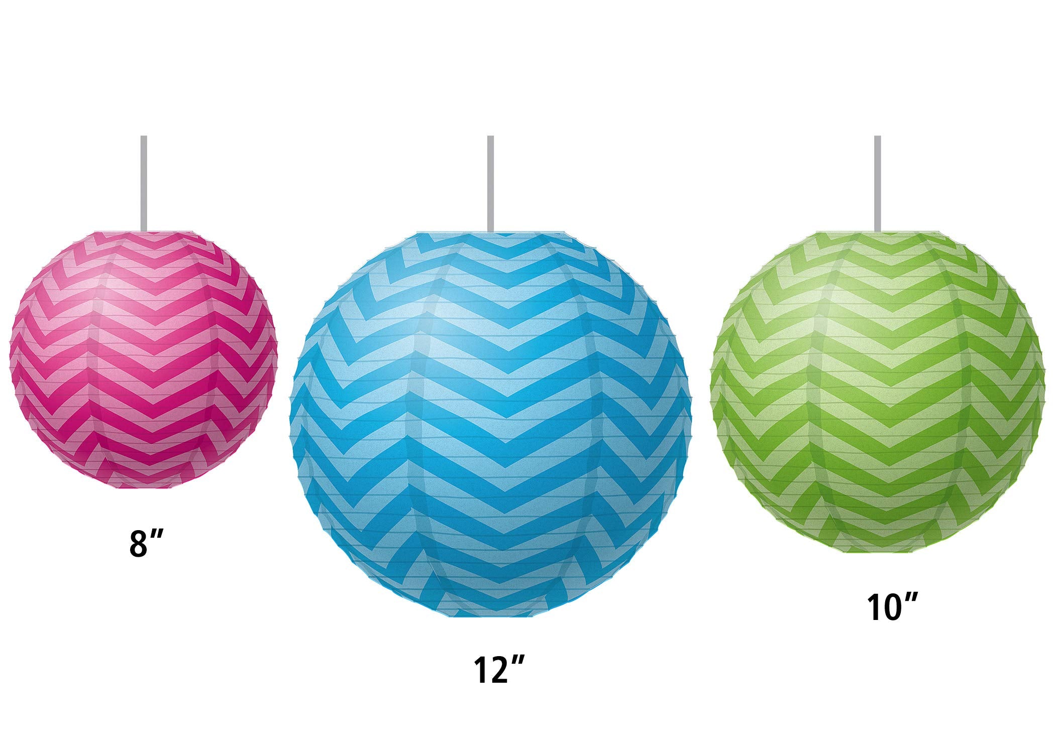 Chevron Paper Lanterns (Tcr77226)