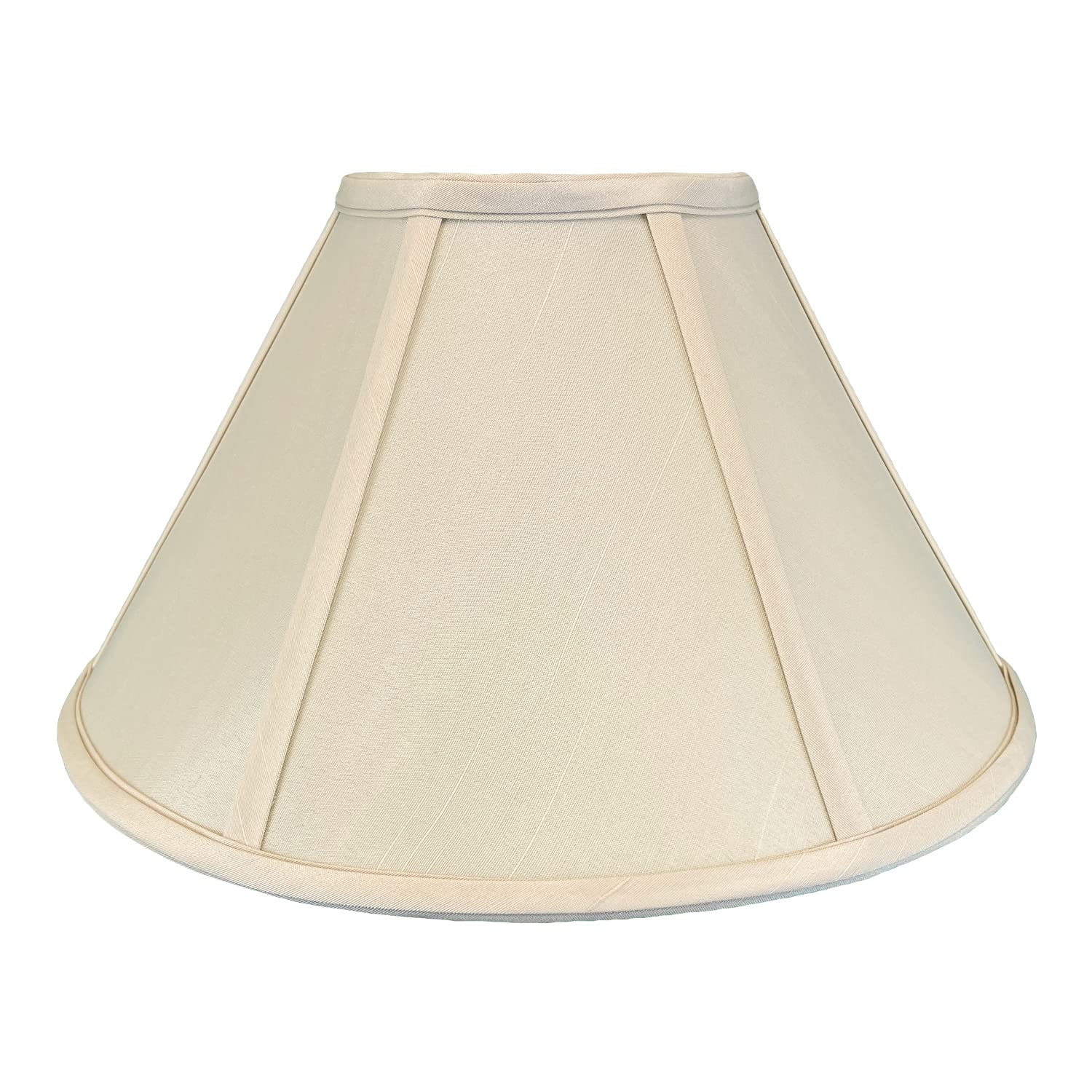 Royal Designs Bso-706-20Bg Coolie Empire Basic Lamp Shade, 7 X 20 X 12.5, Beige