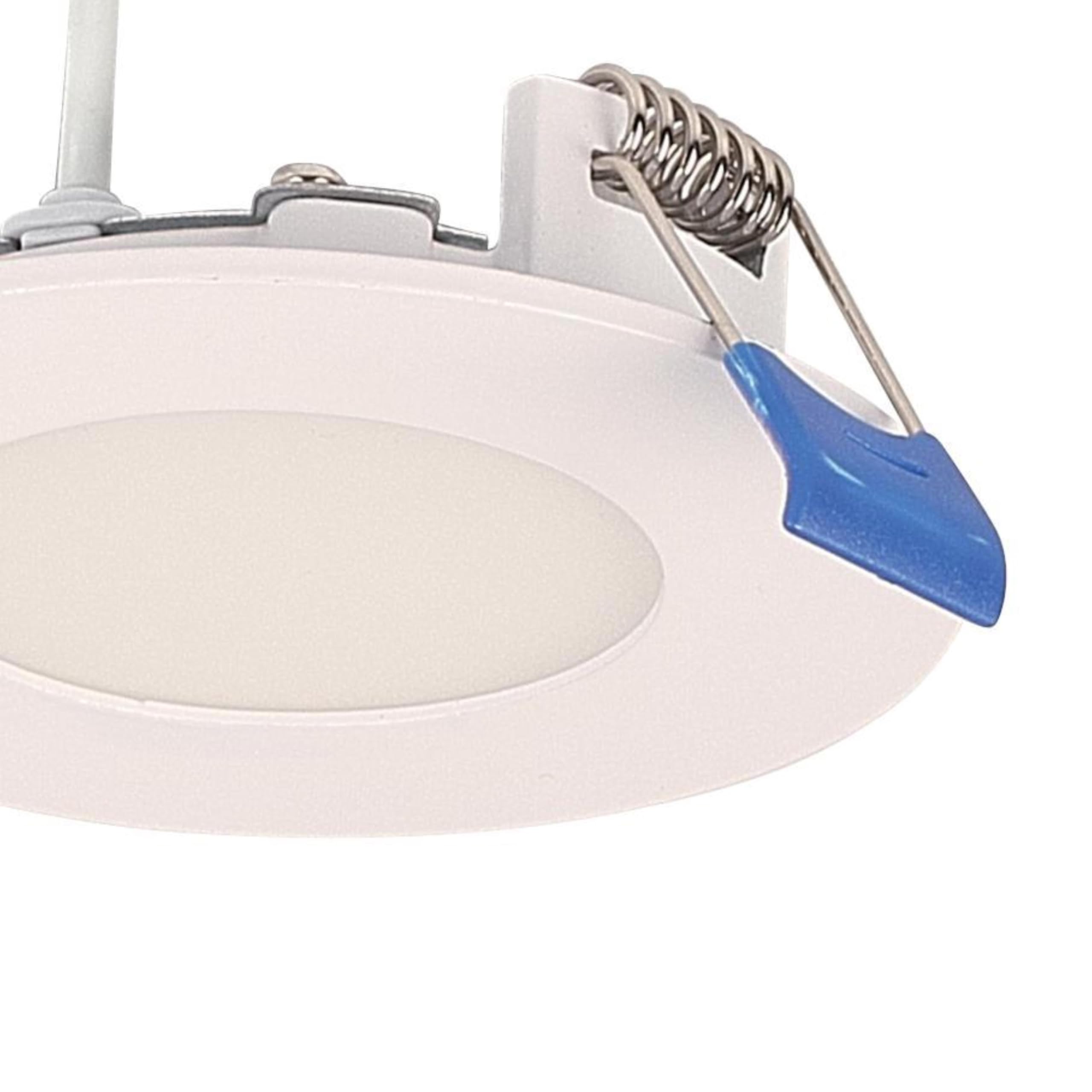 Westinghouse Lighting 5216100 8 Watt (45 Watt Equivalent) 3-Inch Slim Recessed LED Downlight with Color Temperature Selection, D
