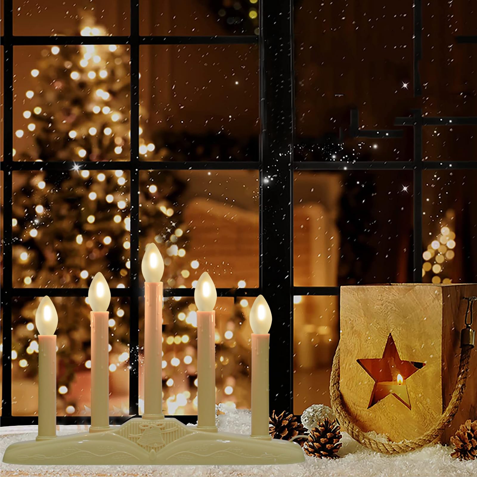 Goothy 25 Pack C7 Led Frosted White Light Bulbs, Shatterproof Christmas Replacement Bulb For Outdoor Patio String Lights, E12 Ca