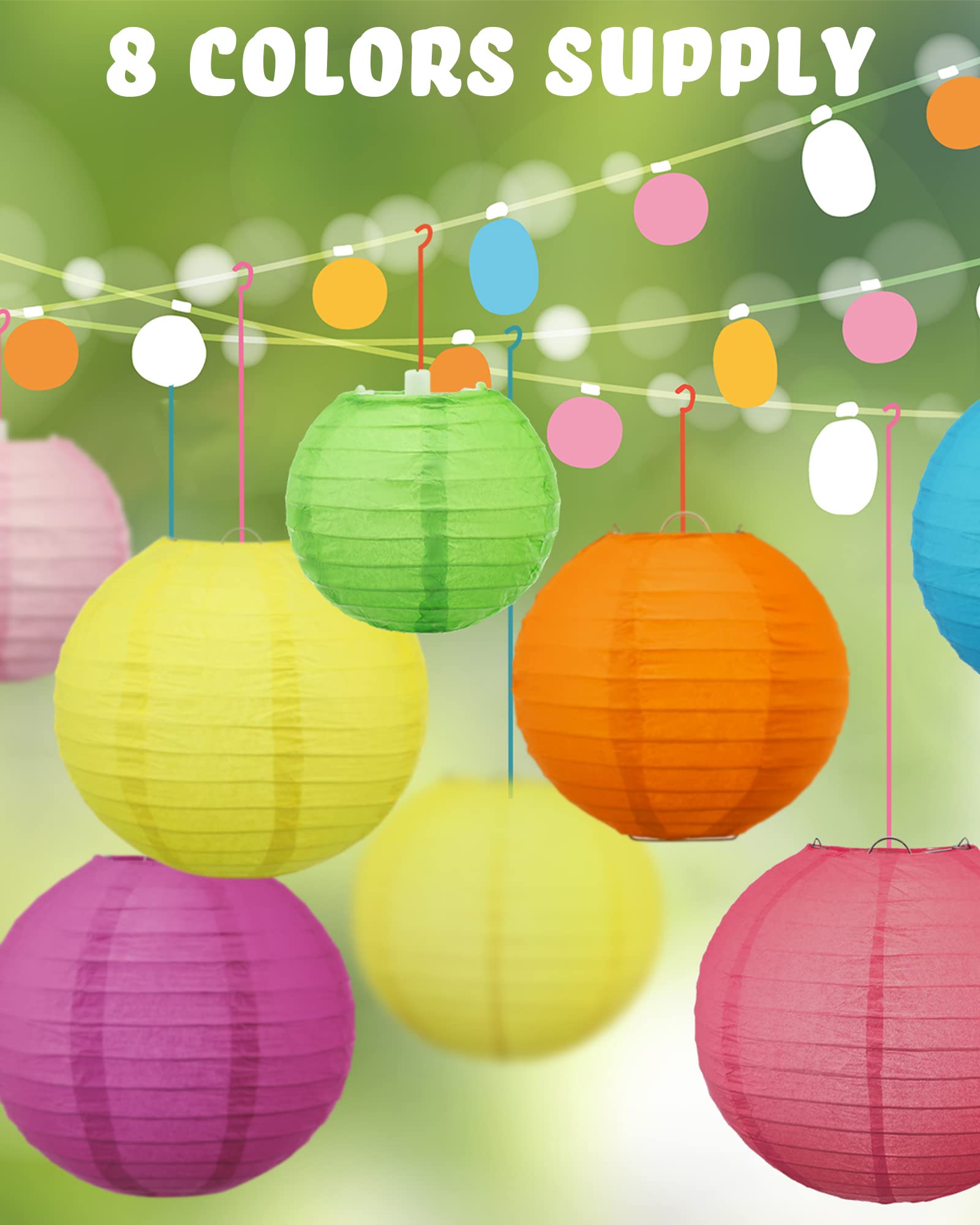 Treela 80 Pcs Paper Lanterns Chinese Japanese Paper Lanterns Classroom Party Decorations Ceiling Hanging Decor For Home Parties