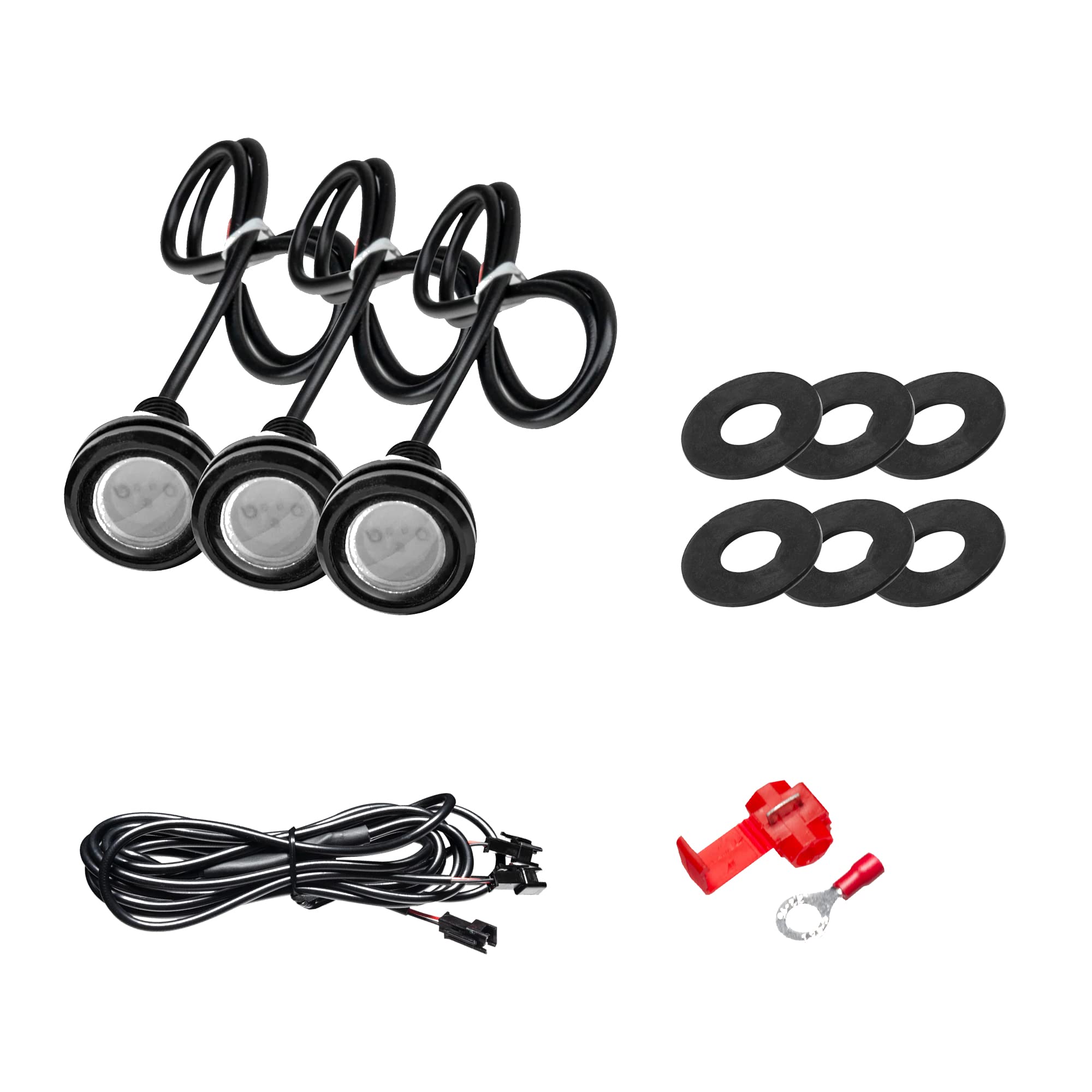 ORACLE Lighting 5871-001 White Pre-Runner Style LED Grill Kit fits 2020 2023 Gladiator JT - No Cutting or Drilling, Brighter Ill