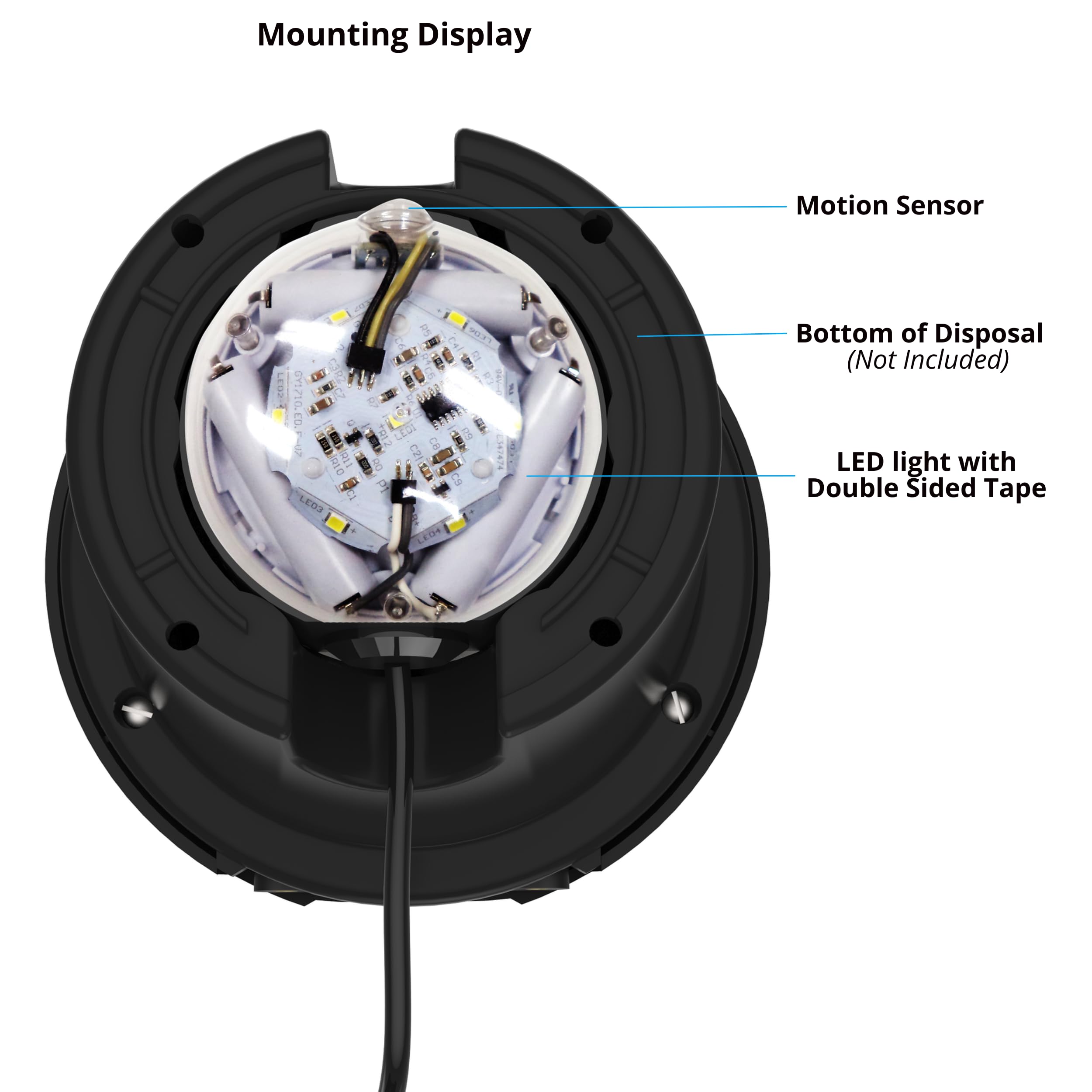 Mr. Scrappy Motion Activated Led Cabinet Light 22-Dl-Cl Clear