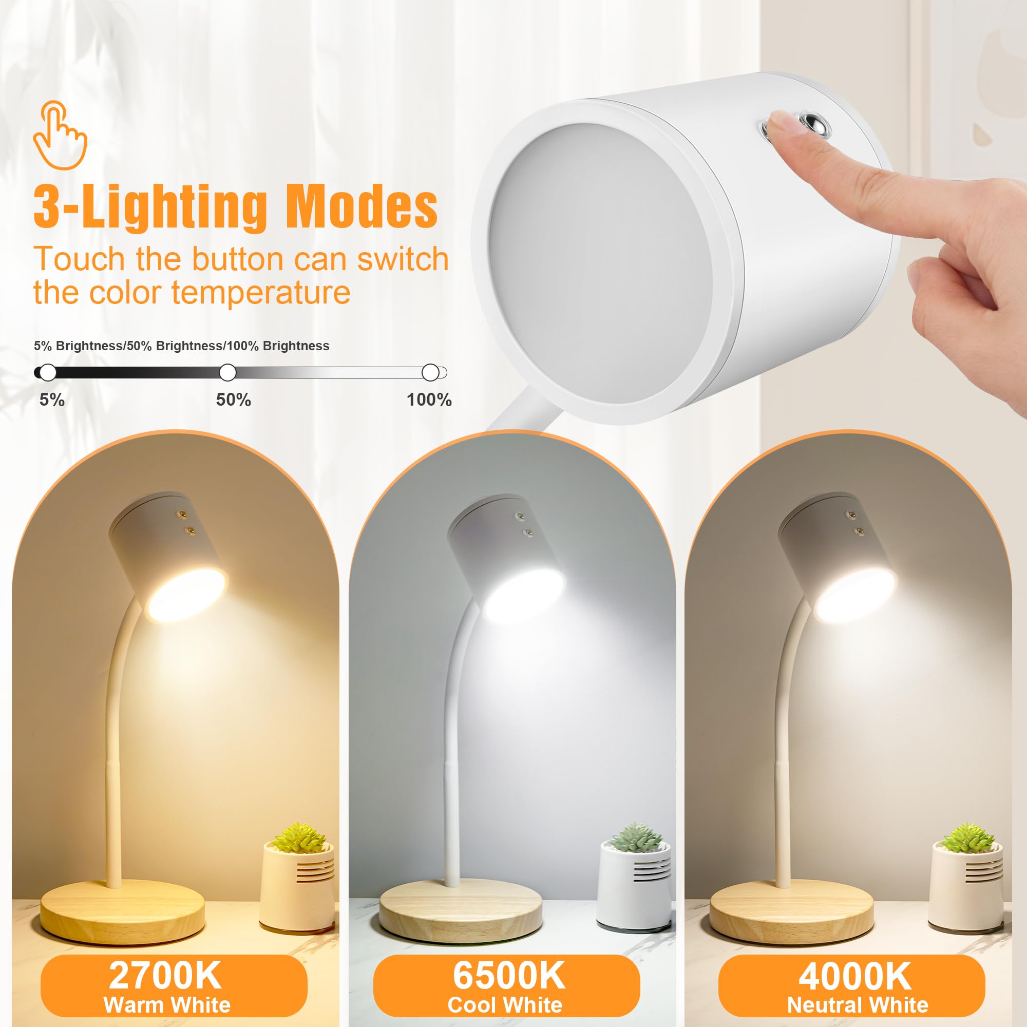 Kiandqu Projection Lamp With 3D Ocean Wave,Multiple Colors Changing Led Projection Lamp Double Side Lighting Table Lamp With 650