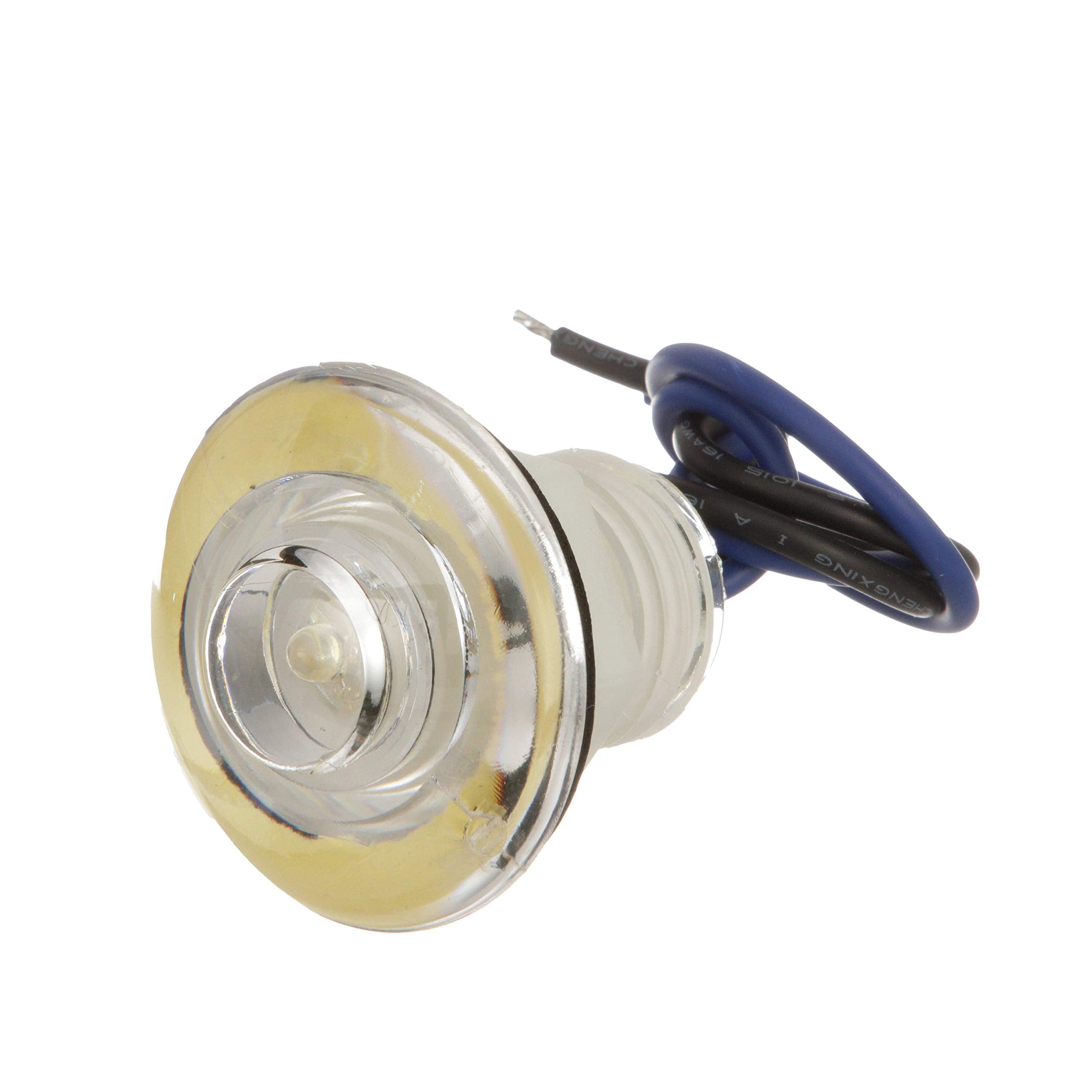 SEACHOICE LED Baitwell Courtesy Light, Waterproof, Bright 3-Element Bulb, Model 05451, One Size