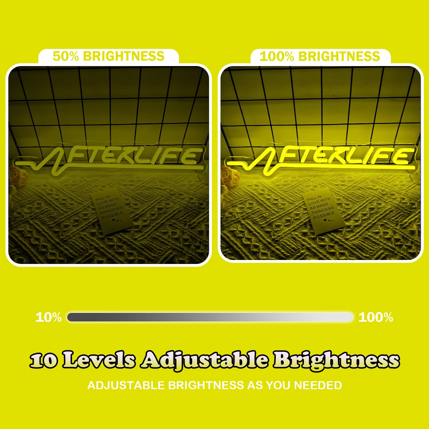 Ajoyferris Cyberpunk Neon Sign Game Led Sign for Wall Decor Shooting Games Neon Light for Gaming Room Man Cave Bedroom Decoratio