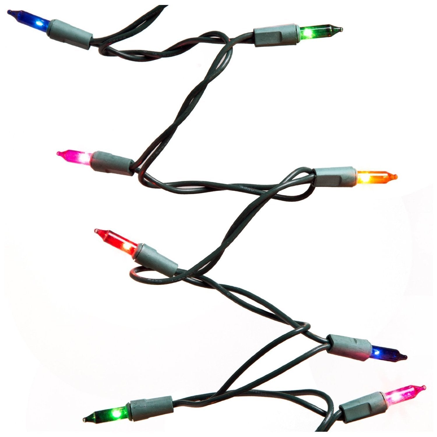 NOMA 100-Count Multi Color Christmas Light Set Model 40005-88 Green
