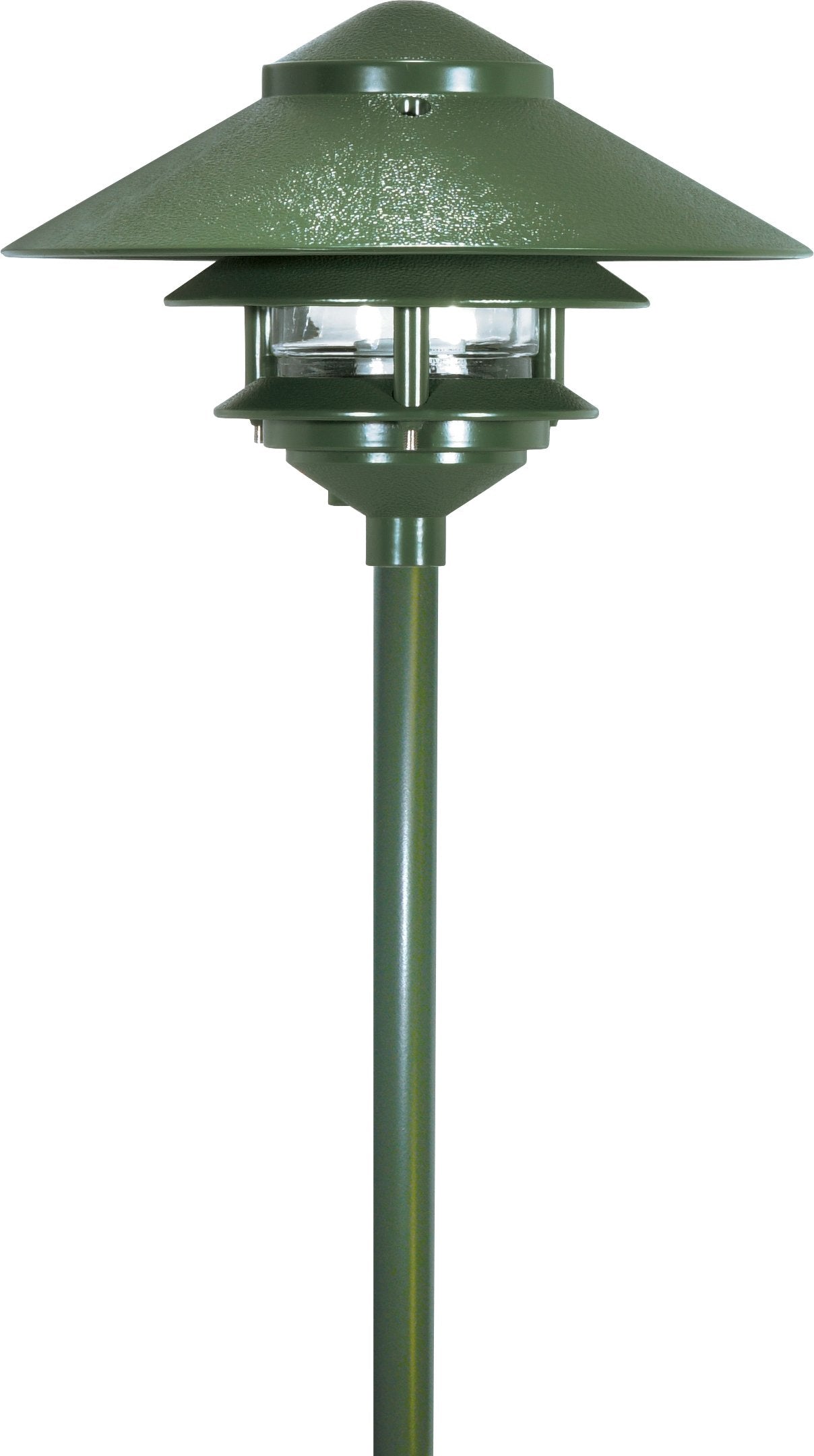 Nuvo Lighting 90/1278 12-Inch By 1/2-Inch Steel Durable Outdoor Landscape Pathway Lighting Mounting Post, Green,