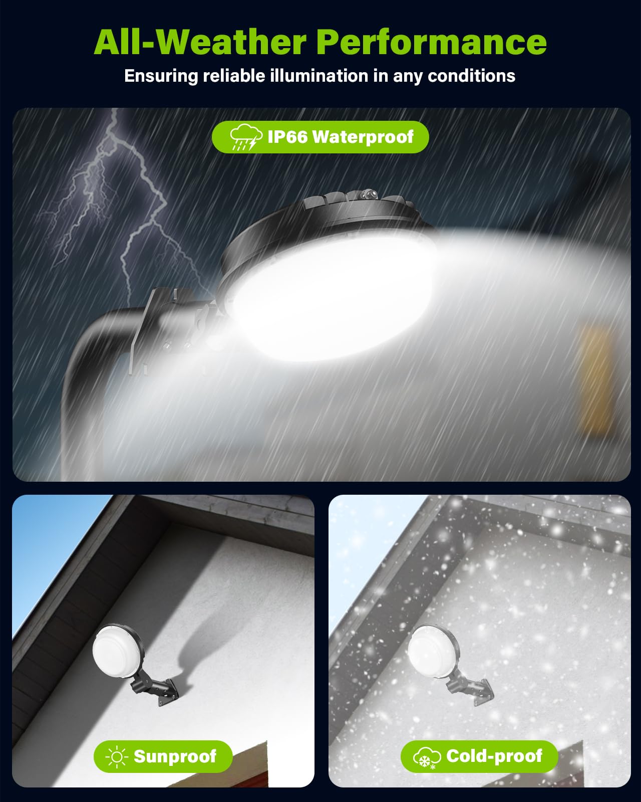 150W Led Barn Light 21000Lm Yard Area Light Dusk To Dawn Outdoor Lighting With Photocell 5000K Daylight Ip65 Waterproof Led Floo