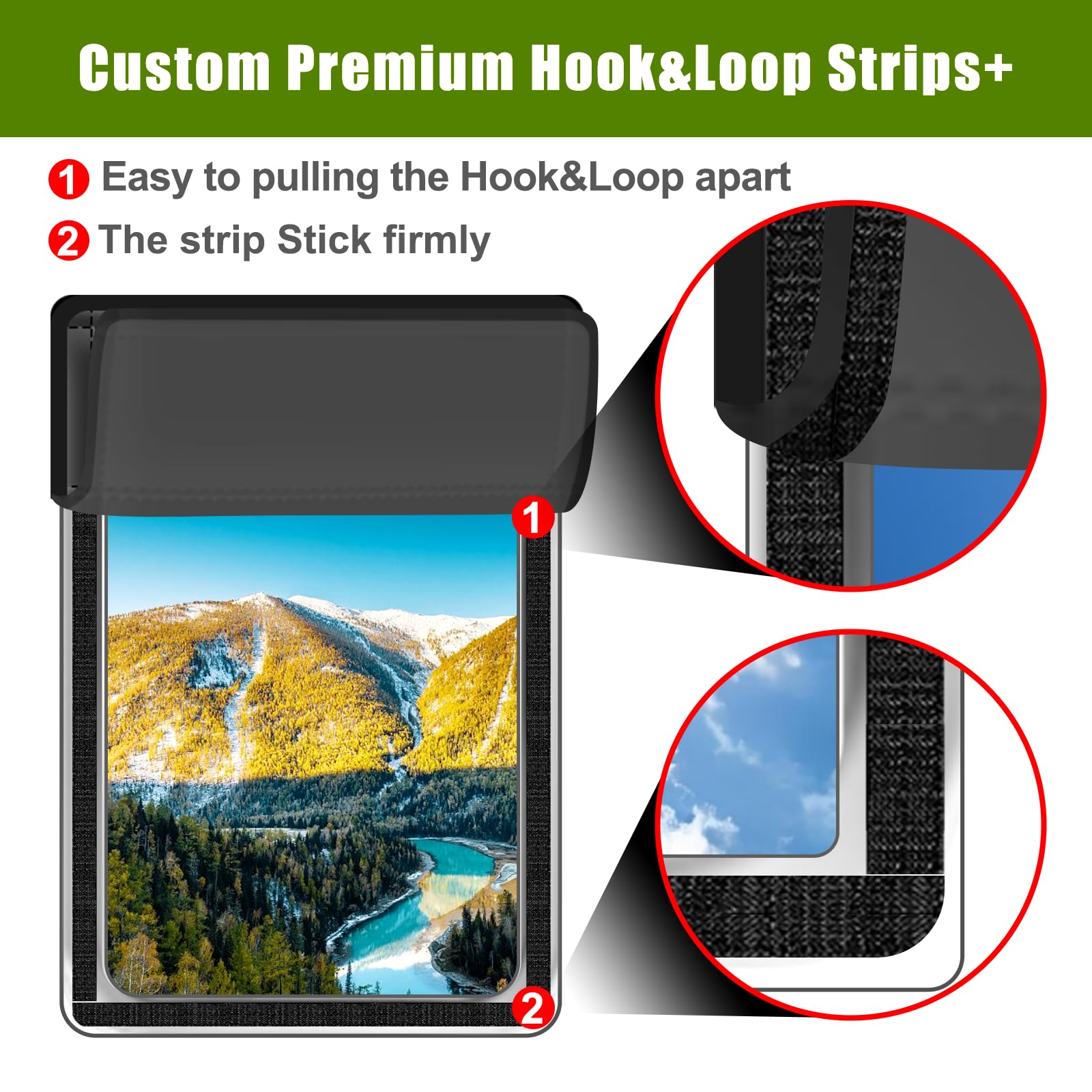 Rv Door Window Shade Cover 25'' (L) X 16'' (W), Foldable Hook&Loop Design, Rv Blackout Window Cover With Uv Protection, Waterpro