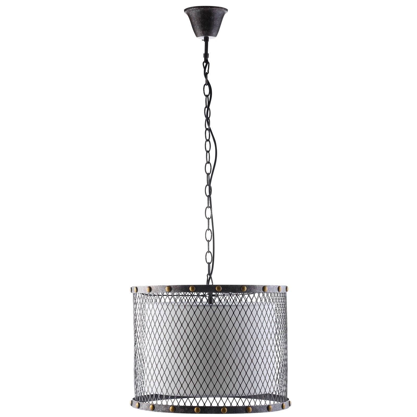 Modway Fortune Steel Metal Industrial Modern Rustic Floor Lamp In Antique Silver