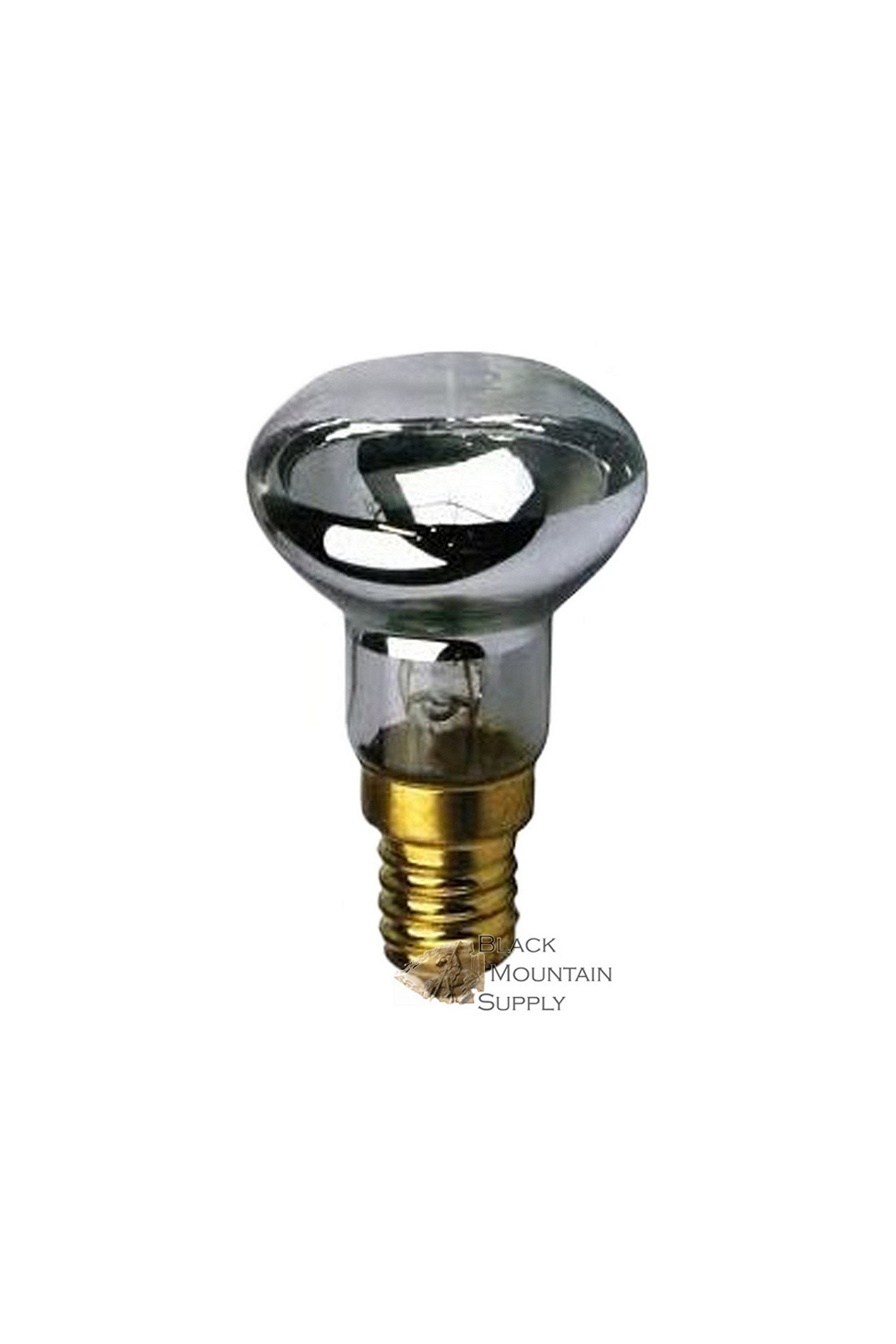 EDMBG R39 E17 Replacement Light Bulb, Clear Glass, 1 Count, H&PC-49193, Motion Lamp Reflector Type