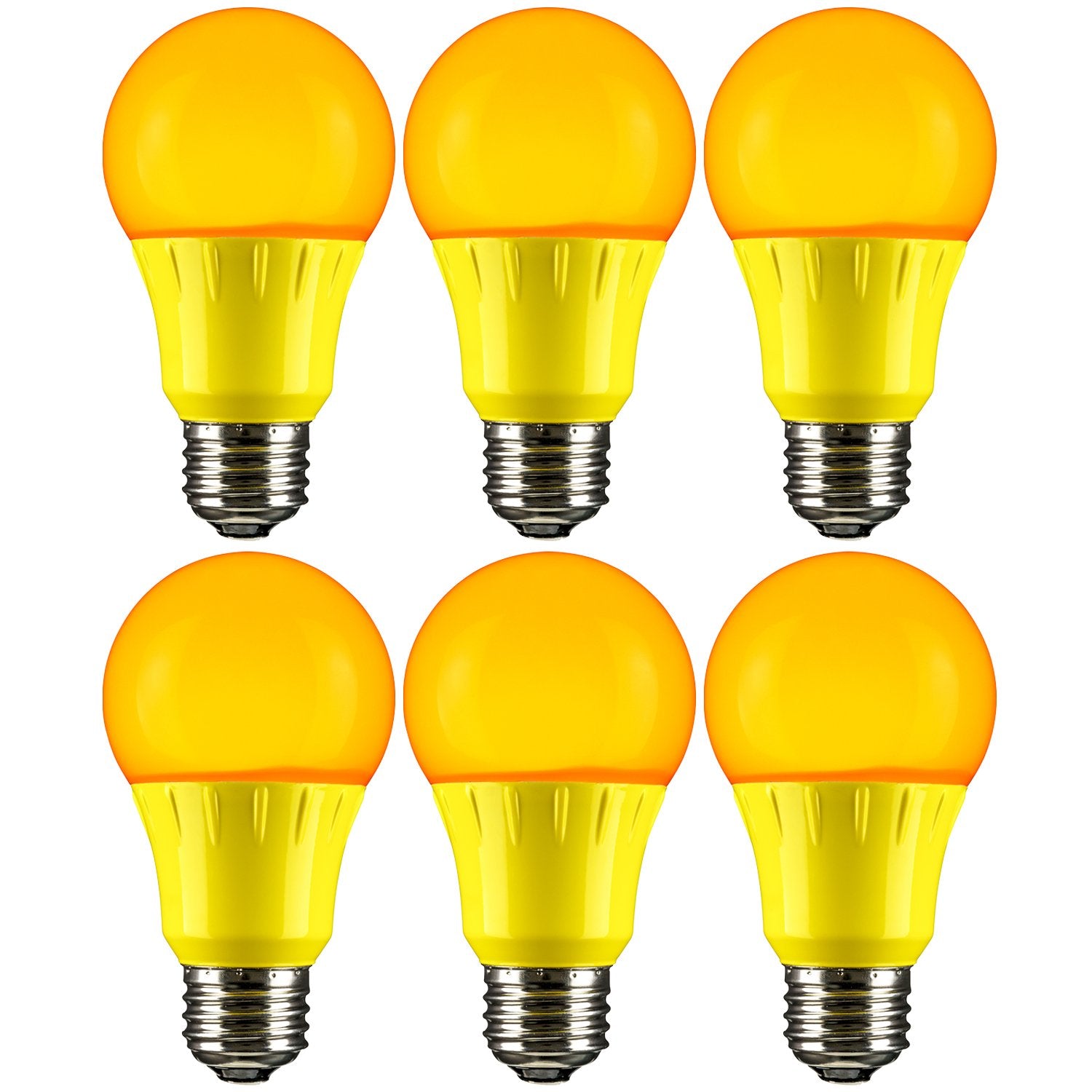 Sunlite 40472 Led A19 Colored Light Bulb, 3 Watts (25W Equivalent), E26 Medium Base, Non-Dimmable, Ul Listed, Party Decoration, 