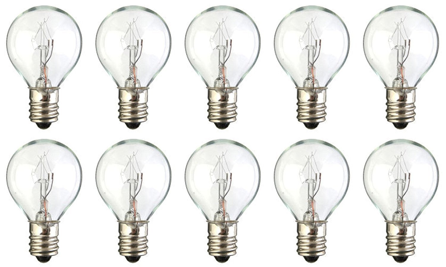 CEC Industries G-9-1/2 Bulbs 24V 5W E12 Base Model 5G9 1/2/24V/C Box of 10
