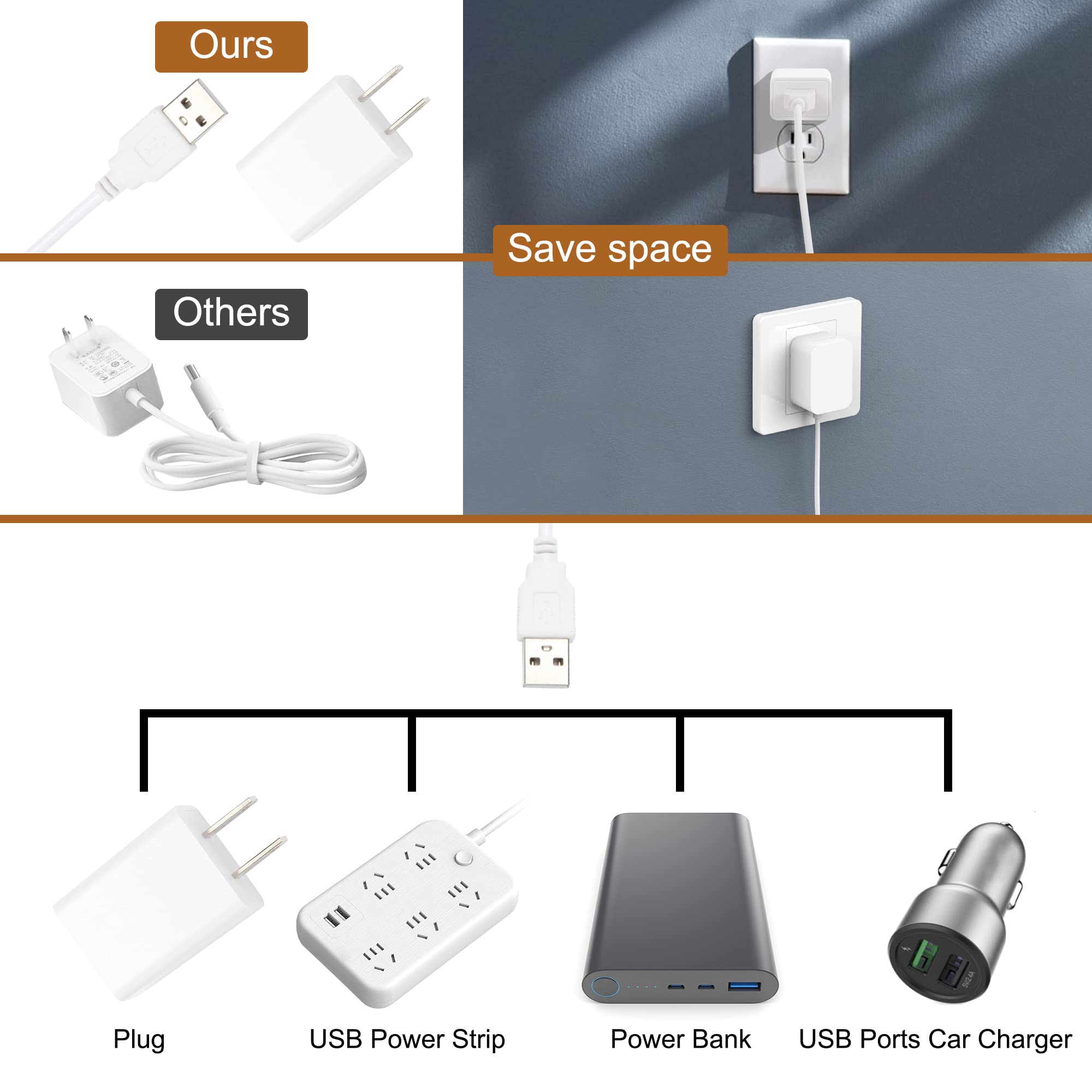 JUSJUBR Under Cabinet Lights Dimmable LED 12 Inch Aluminum Natural White 4000K