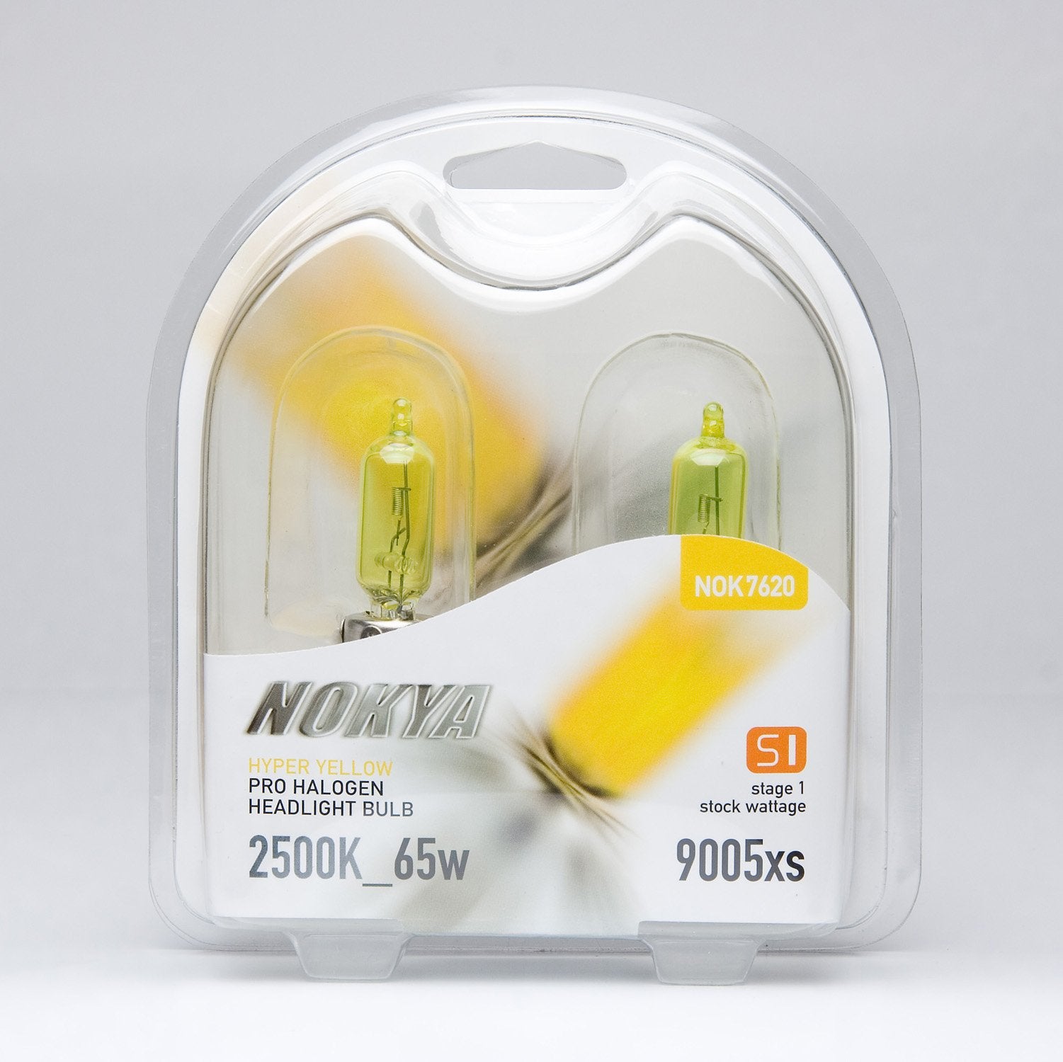 Nokya Pro-Halogen Arctic Yellow 9005Xs 65Watt Headlight Bulbs (2Pc) - High Performance
