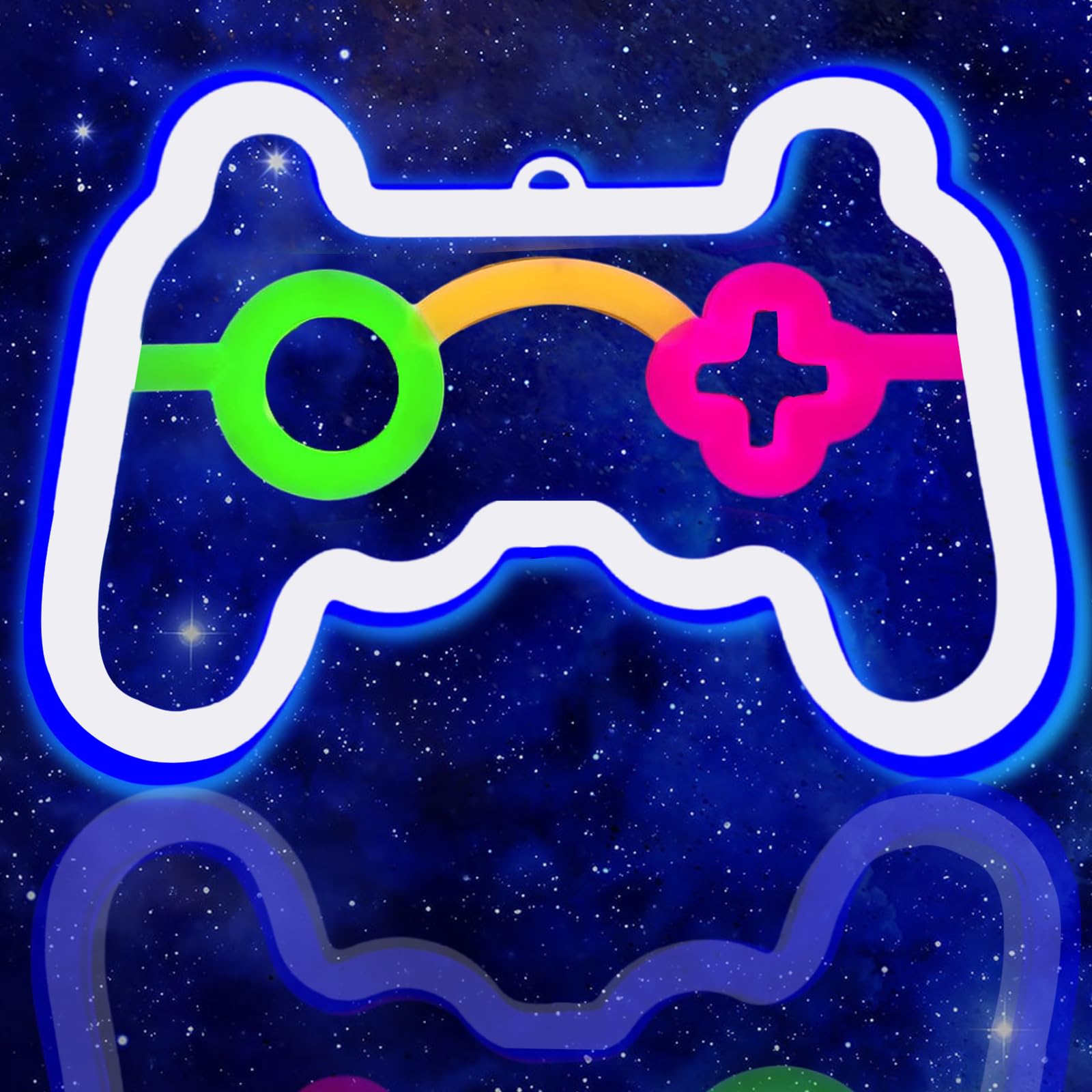 Narasios Easter basket stuffer for teen Gifts for Boys Teen Kid Gaming Accessories Neon Sign for Wall Desk Decor Game Room Bedro