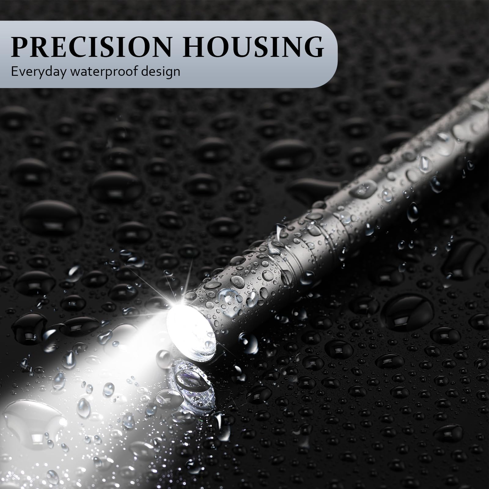 Tujoe 12 Pack LED Penlight Bulk, Pocket Flashlight with Clip, Aluminum Pen Flashlights Mini Pen Light for Nurses Hospital Outdoo