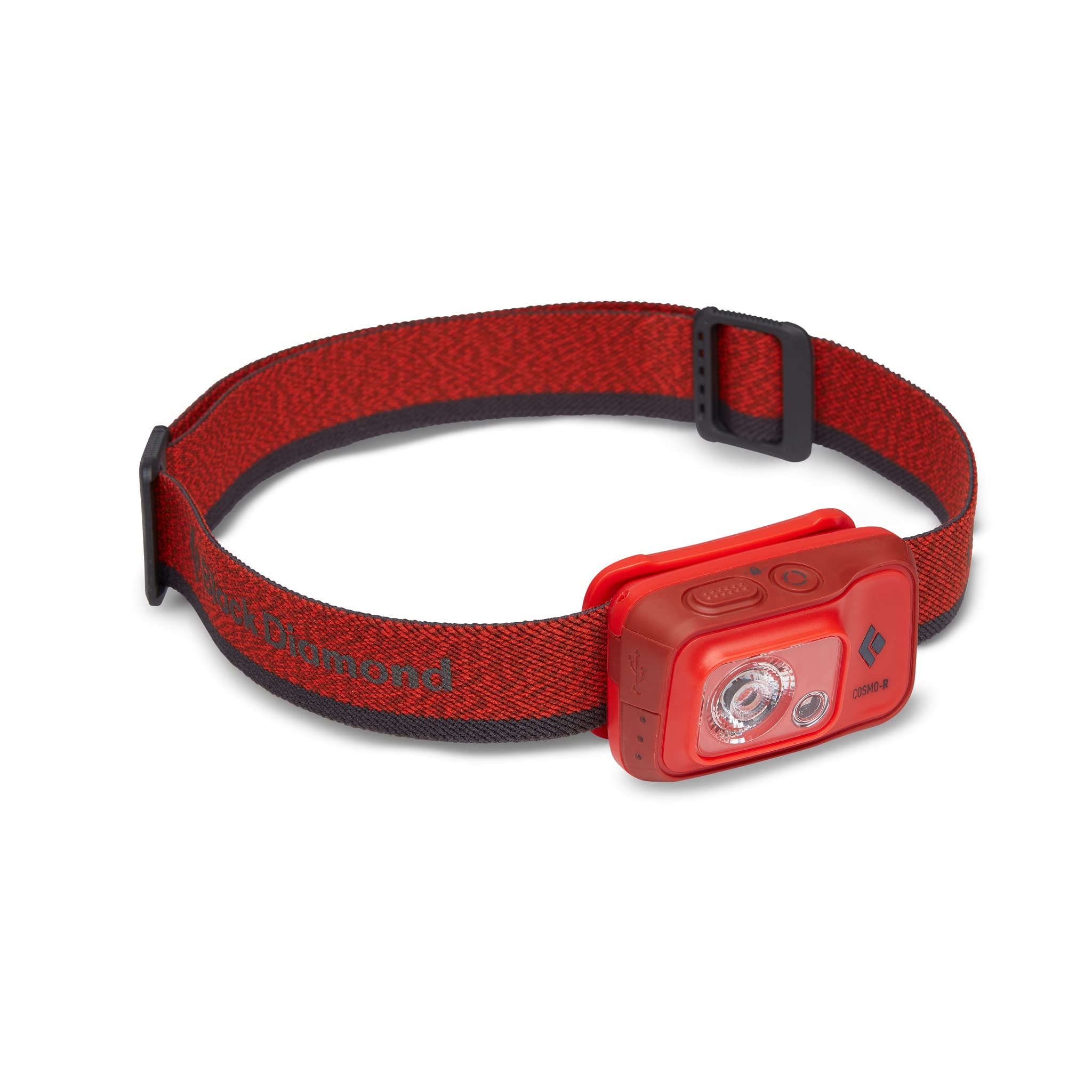 BLACK DIAMOND Cosmo 350-R Rechargeable Headlamp, 350 Lumens, Micro-USB Charging, Waterproof, One Size, Octane