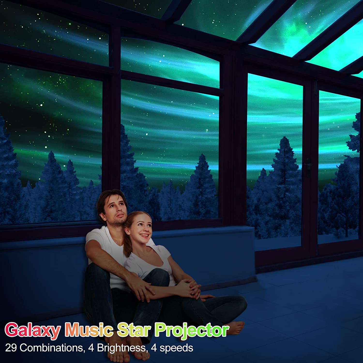 Fliti The Largest Coverage Area Galaxy Lights Projector, Star Projector, With Changing Nebula And Galaxy Shapes Galaxy Night Lig