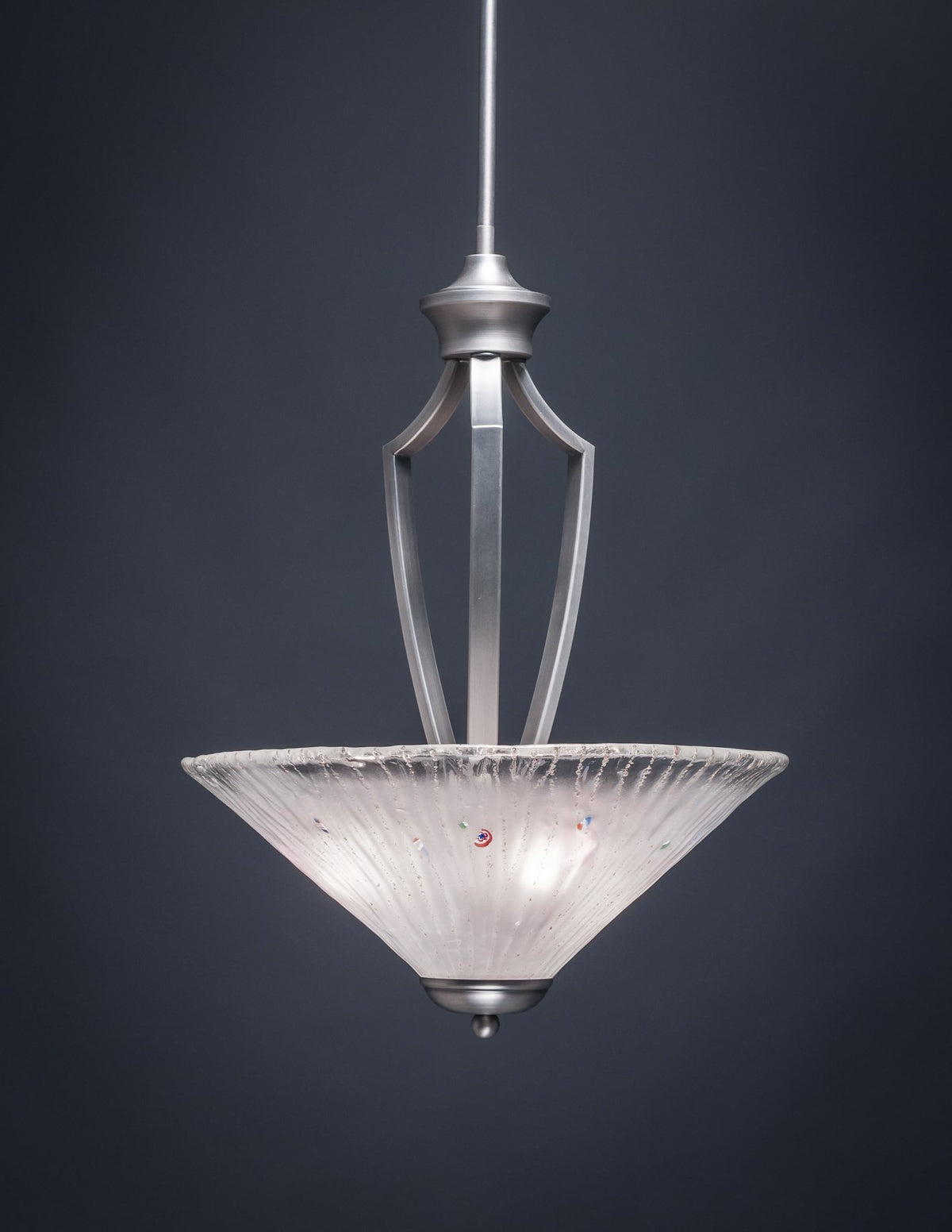 Zilo 3 Light Pendant in Dark Granite (567-GP-711)