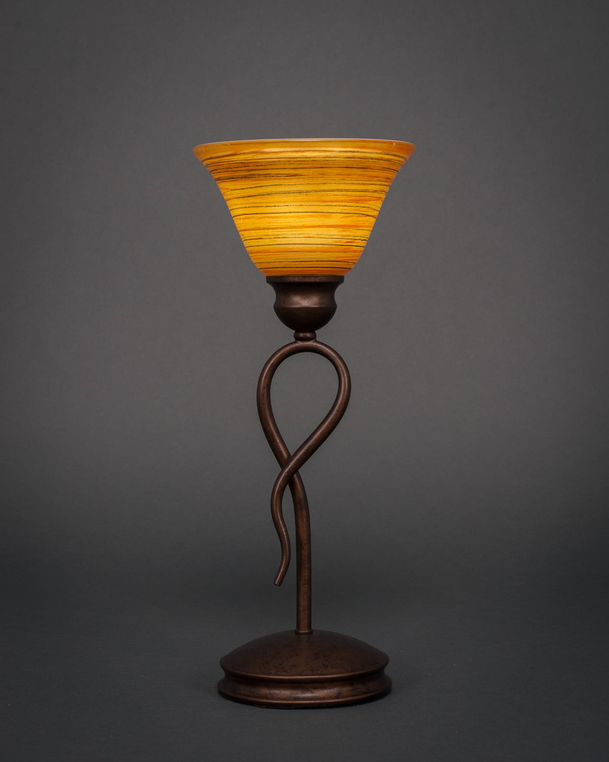 Concord 13.25 In. Bronze Incandescent Table Lamp-Filament Design-Cli-Tl5006653